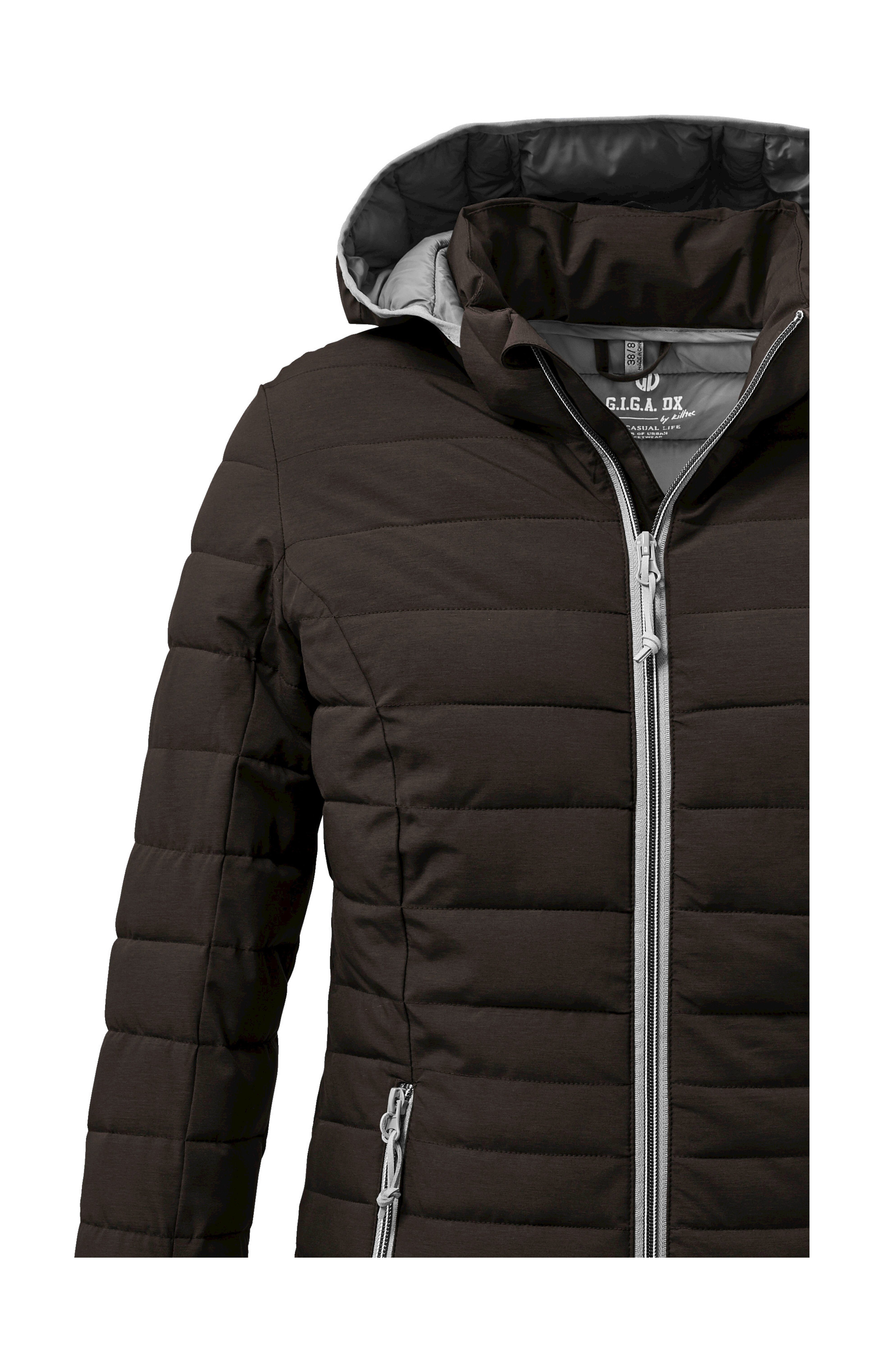 G.I.G.A. DX by killtec Steppjacke Uyaka Leichte, wasserabweisende Damenjacke mit abzippbarer Kapuze