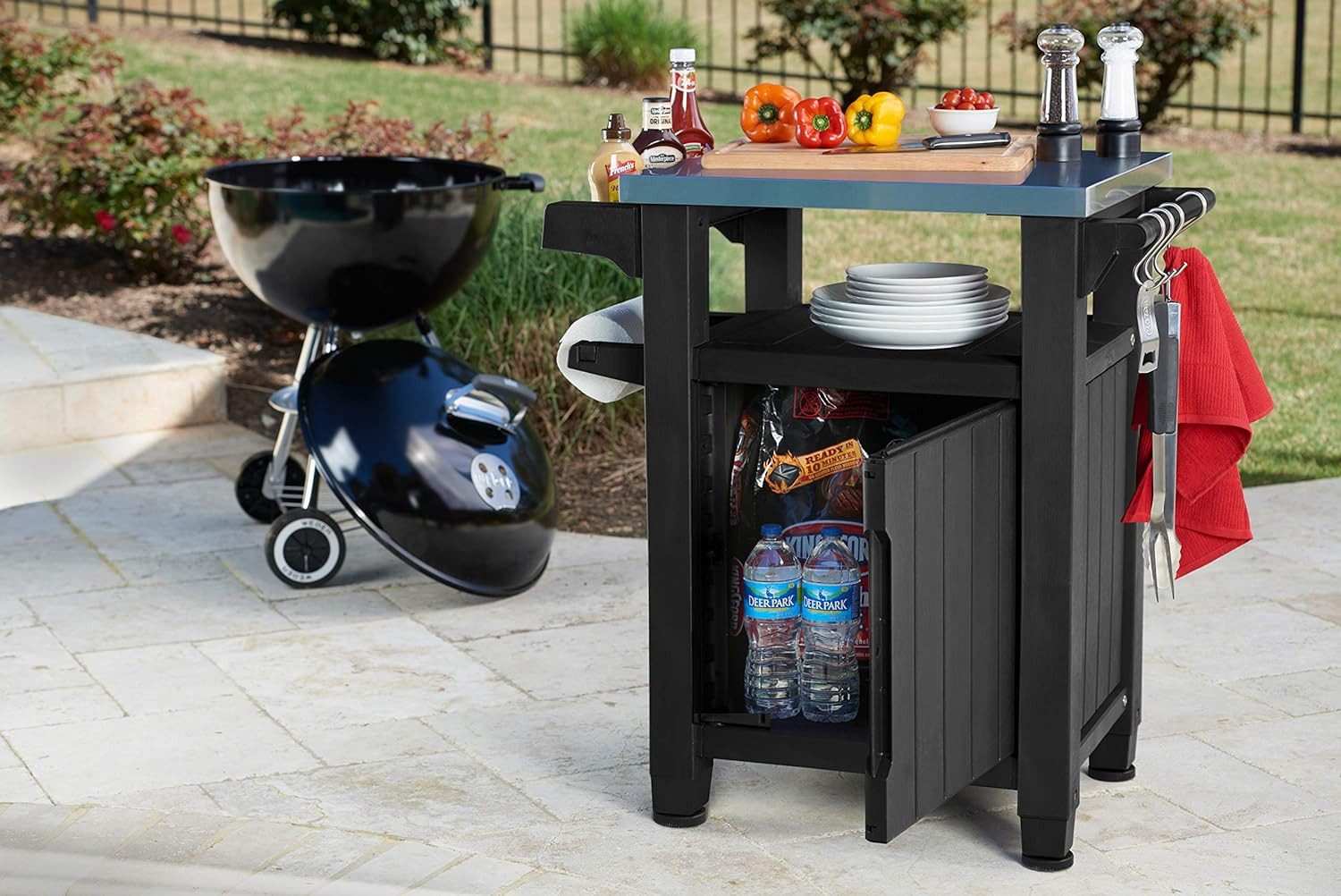 Keter Grillablagetisch BBQ Beistelltisch Unity