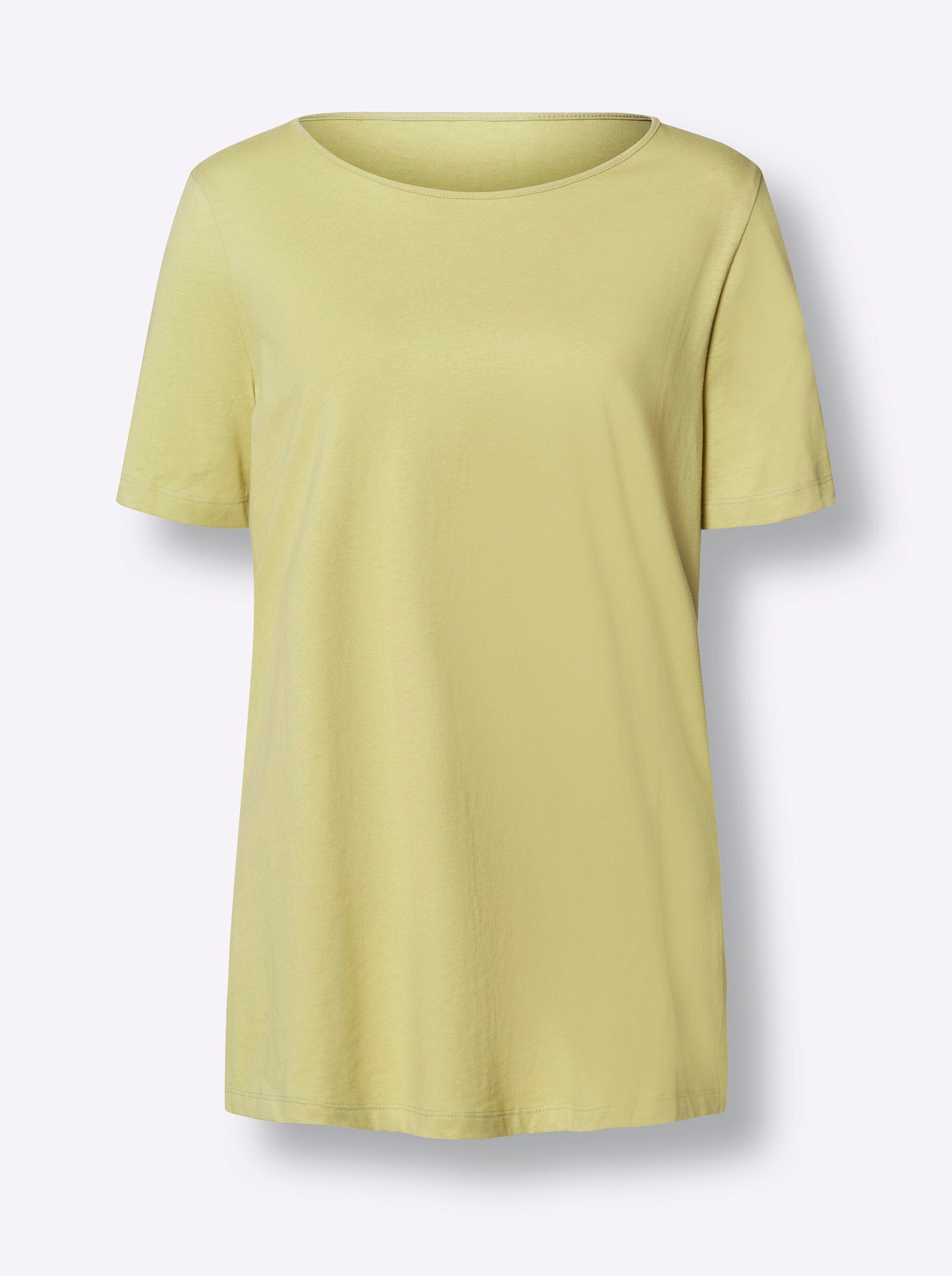 T-Shirt Longshirt Kurzarm