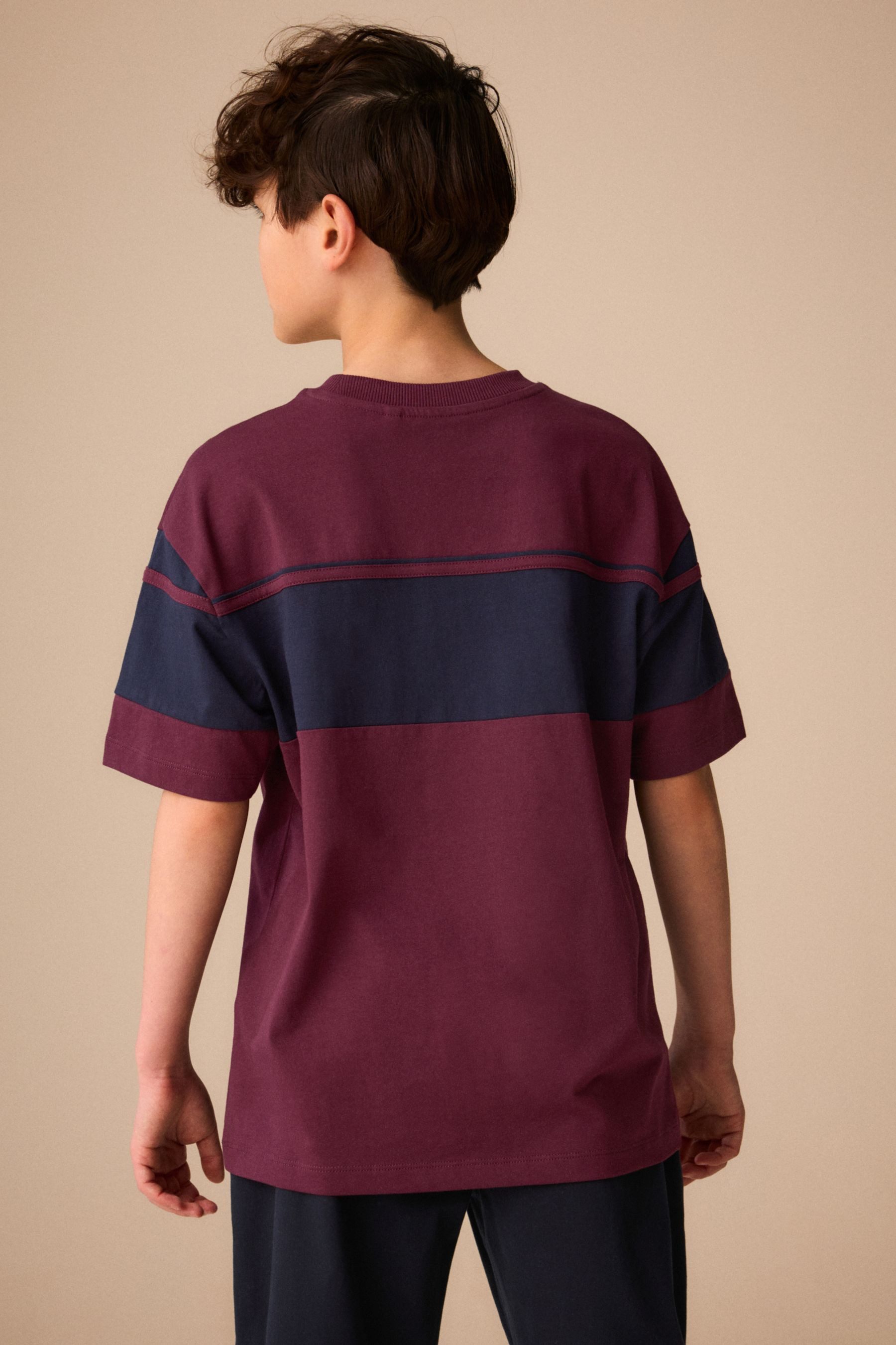 Next T-Shirt T-Shirt in Blockfarben (1-tlg) – Bild 5 von 5