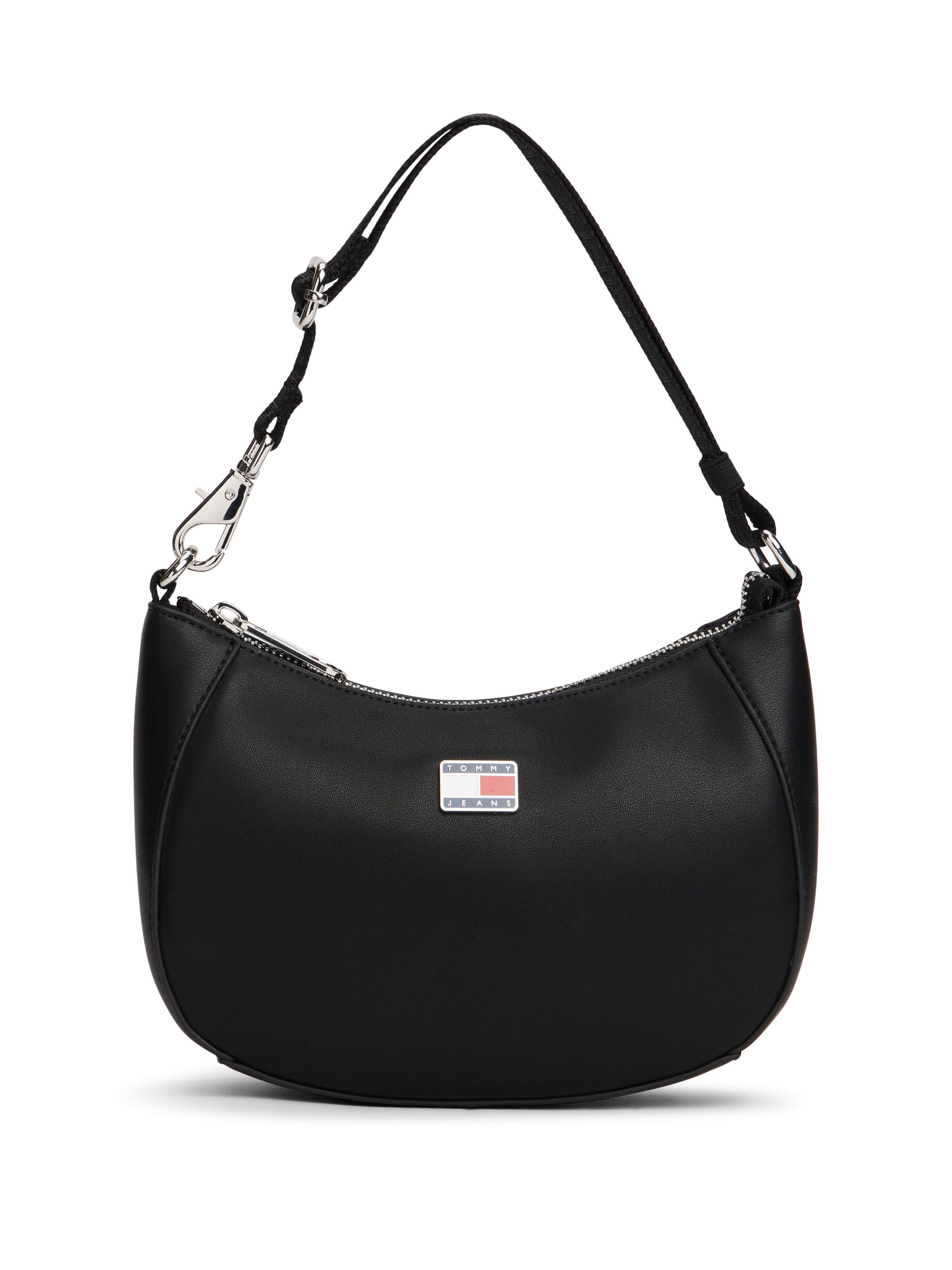 Tommy Jeans Schultertasche TJW DAILY ELEVATED SHOULDER BAG, Damen Tragetasche mit verlängerbarem Trageriemen