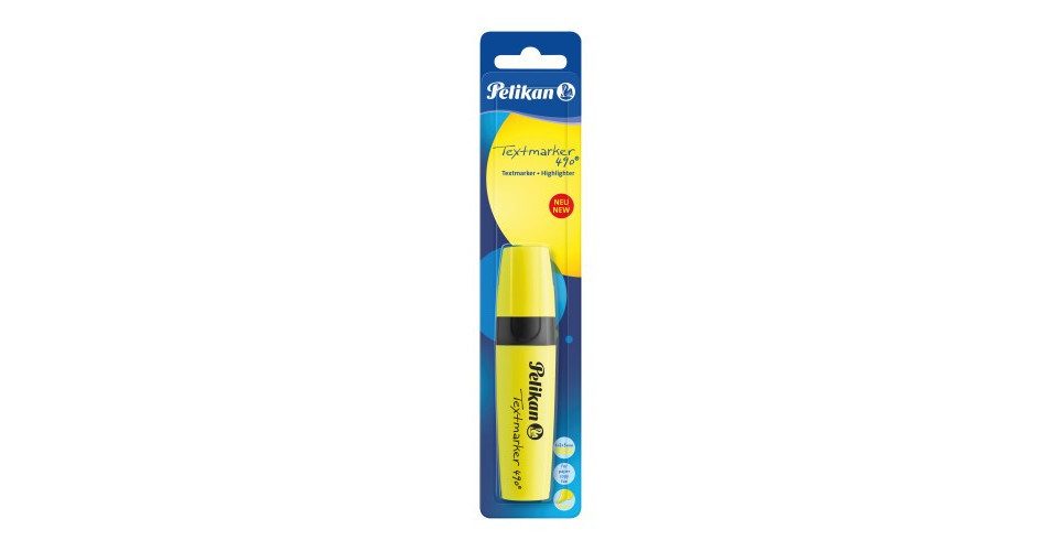 Marker Pelikan Textmarker 490®/B, Leucht-Gelb