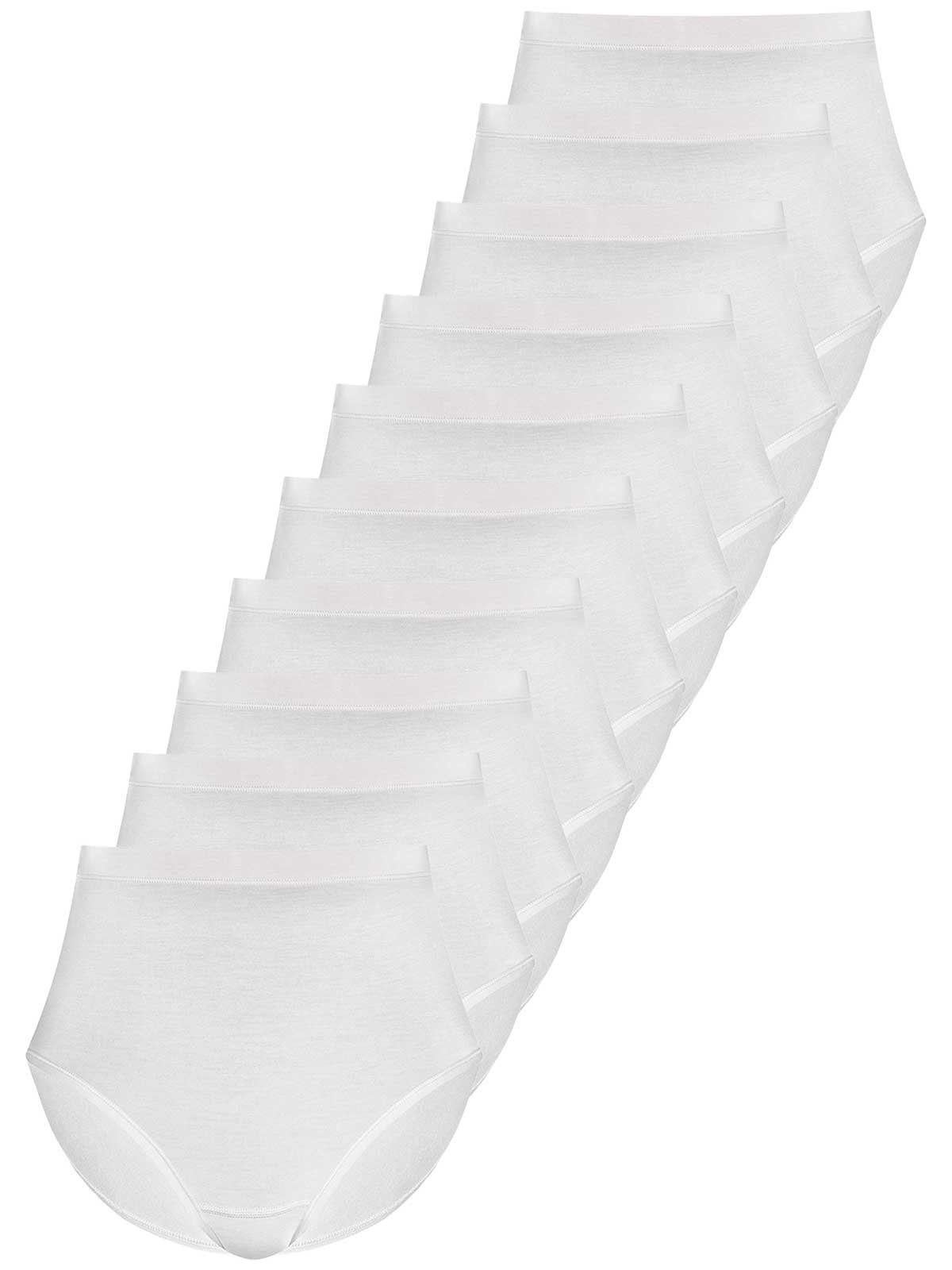 Sassa Taillenslip 10er Sparpack Slip Maxi LOVELY SKIN (Spar-Set, 10-St) Zwickel