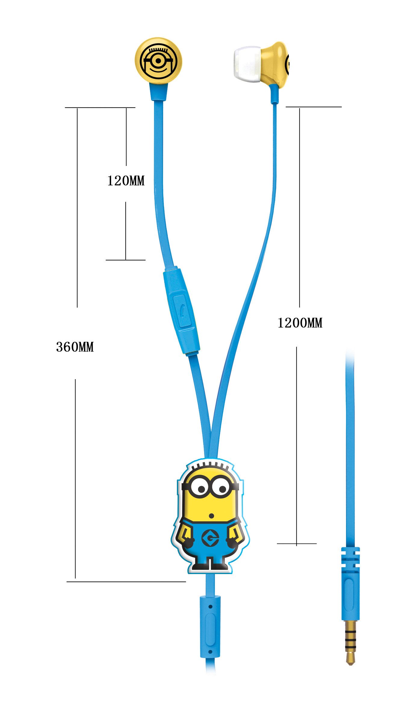 Lexibook® HP006DES Minions Kinder-Kopfhörer