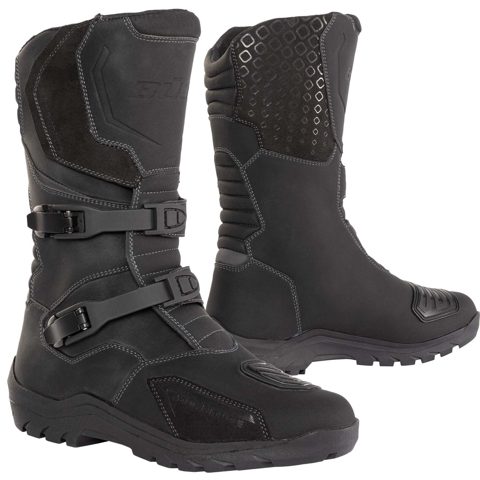Büse Büse Adventurestiefel schwarz Motorradstiefel (Packung, günstig online kaufen