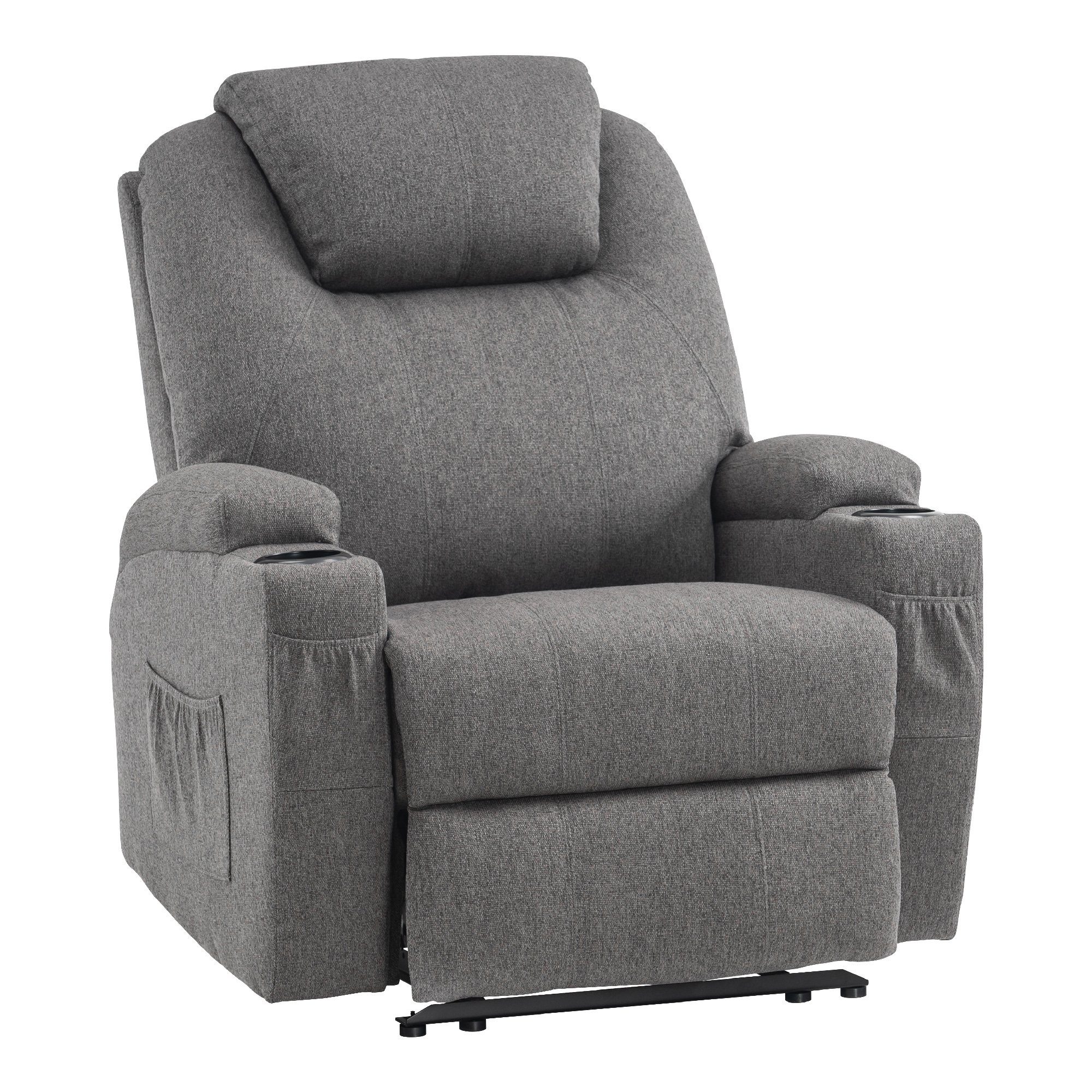MCombo Relaxsessel MCombo manuell Massagesessel Fernsehsessel Relaxsessel 7021, manuell, mit Vibration, Heizung, 100 × 92 × 109 cm
