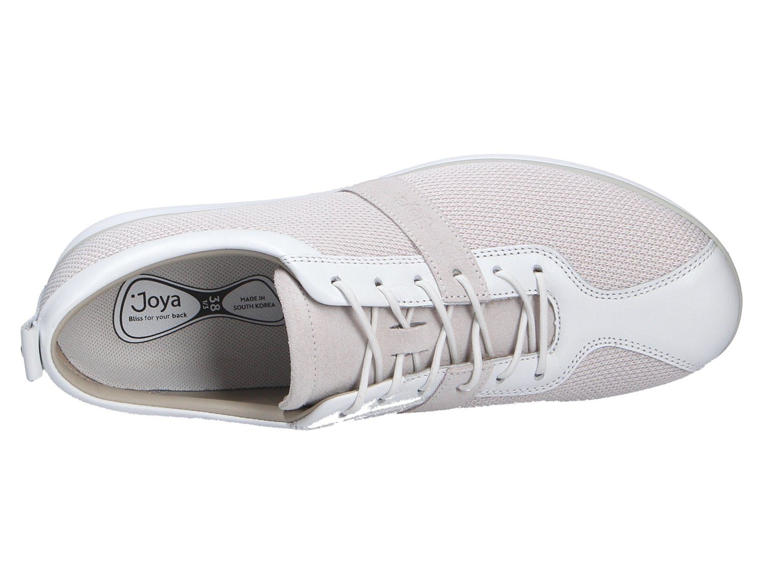 Schnürschuh WHITE EMMA II Joya Gehcomfort Weicher