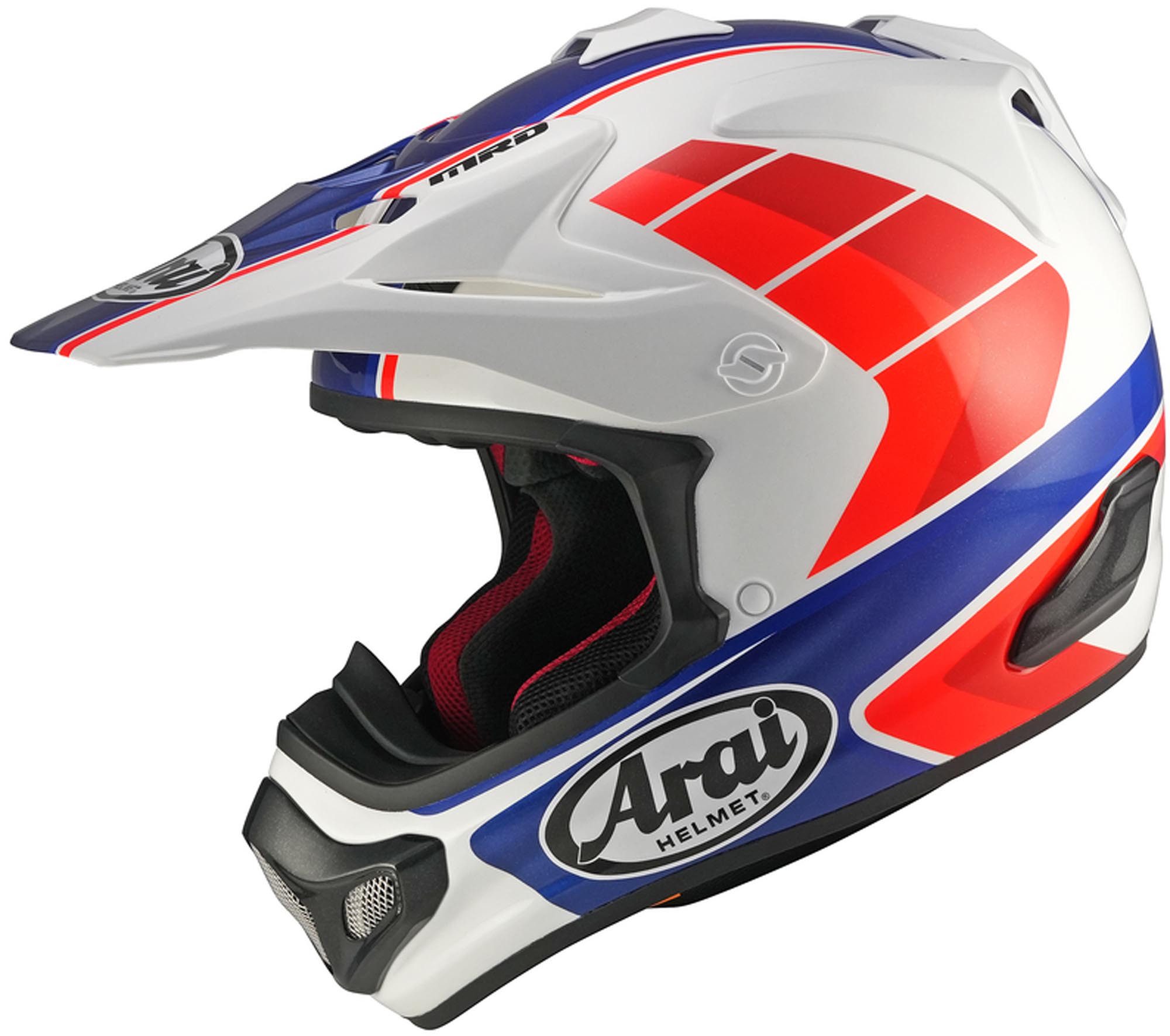Arai Motocrosshelm MX-V Evo Jump Motocross Helm, Bluetooth, Waschbar