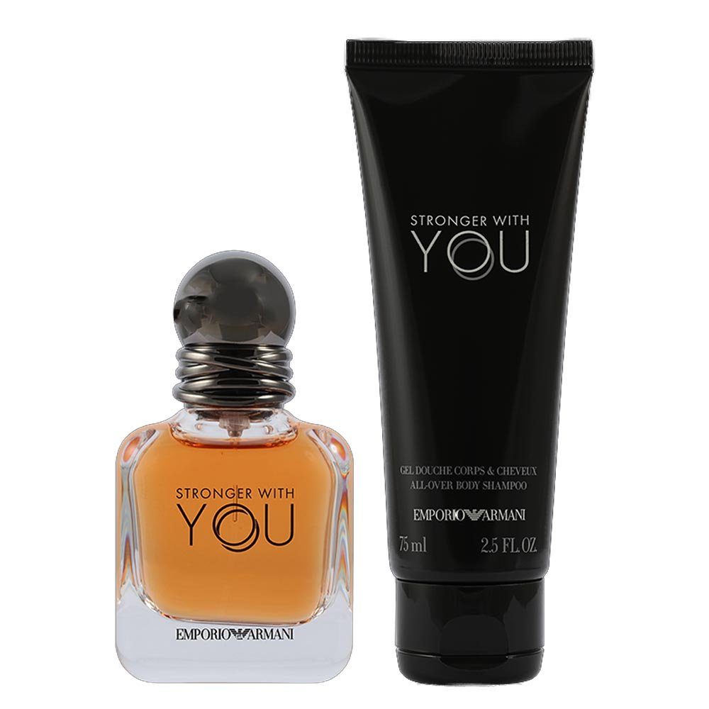 Emporio Armani Eau de Toilette Emporio Armani - Stronger With You Set 50 ml EDT + 75 ml SG, 2-tlg.