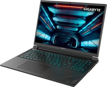 Gigabyte GIGABYTE G6X 9KG-43DE854SH (P) Gaming-Notebook (40,64 cm/16 Zoll, Intel Core i7 13650HX, GeForce RTX 4060, 1000 GB SSD)