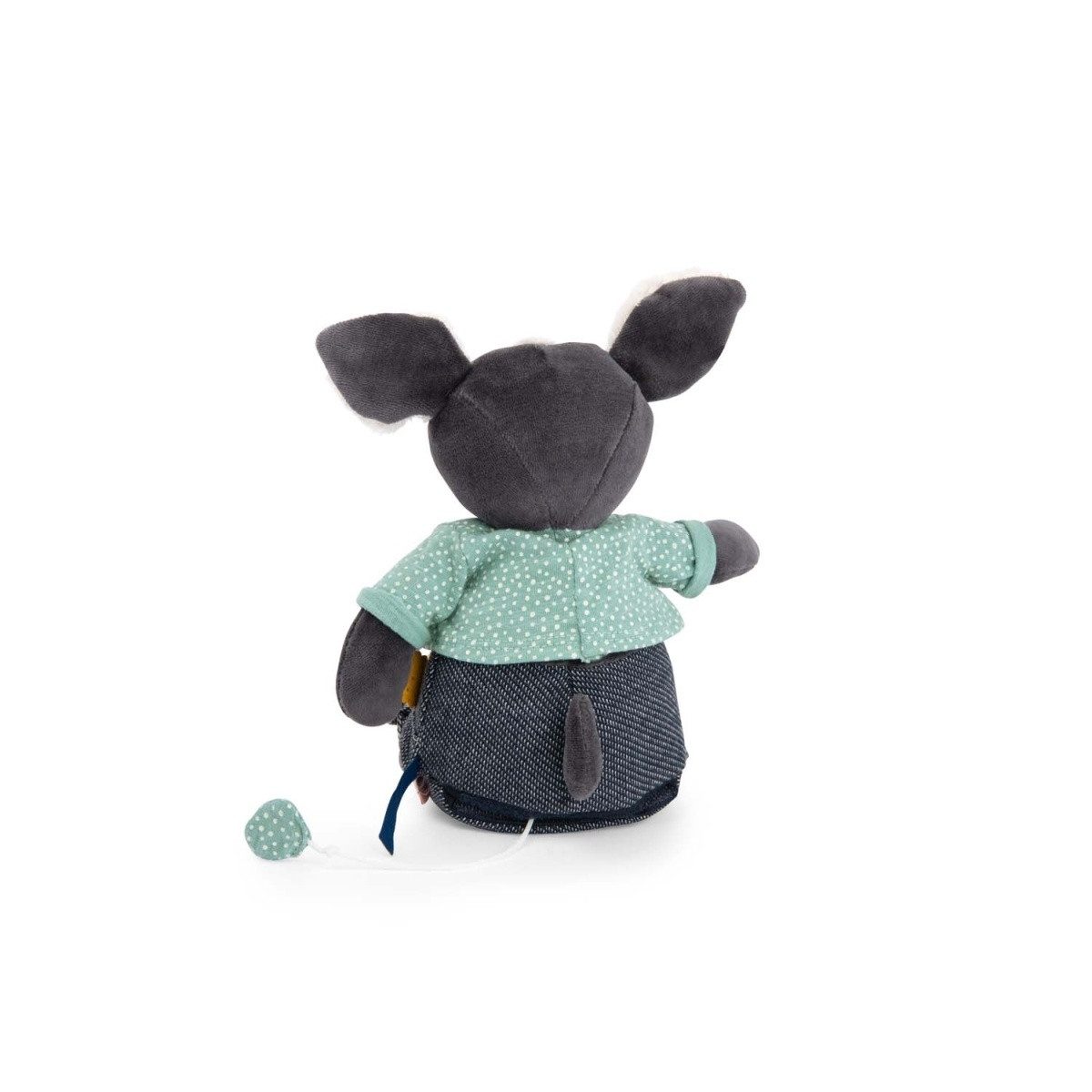 Moulin Roty Spieluhr Puce&Pilou Spieluhr Hund Musikspieluhr für Babys zum Einschlafen, (1-tlg), Spieluhr mit Melodie