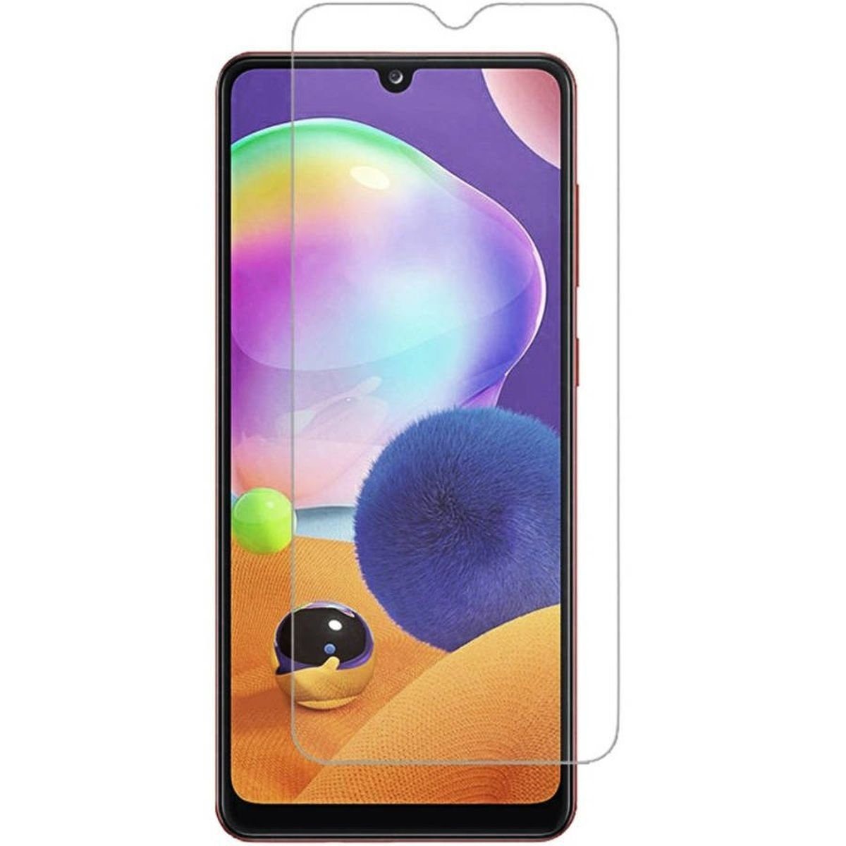 cofi1453 Handyhülle Schutzglas SAMSUNG GALAXY A13 5G, Displayschutz Panzerglasfolie