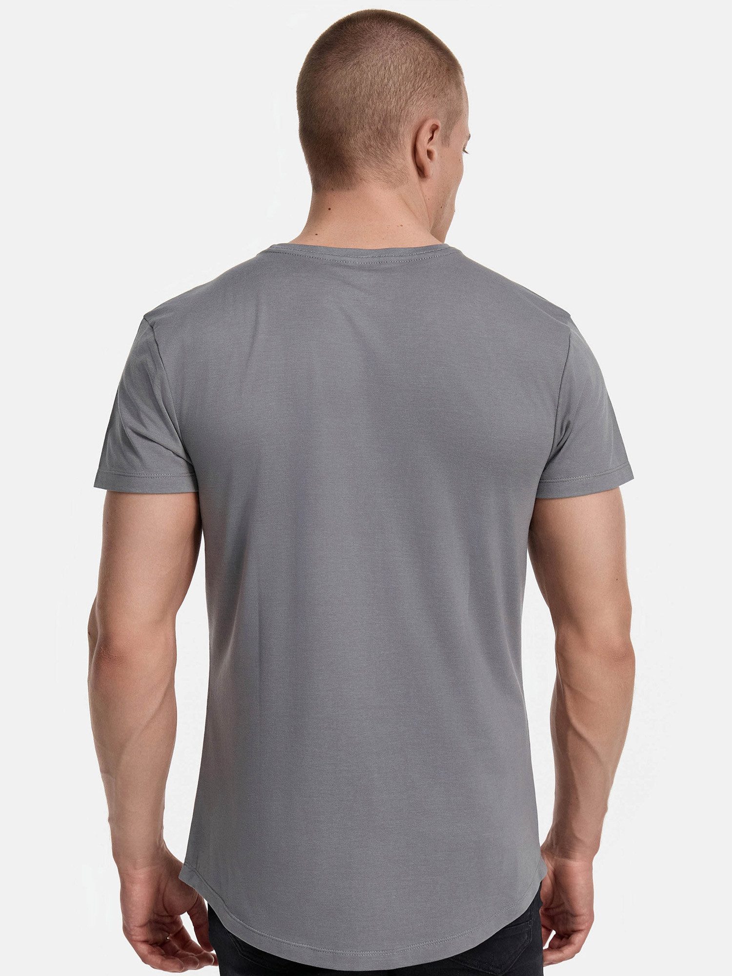 Tazzio T-Shirt E106 (Packung, 7-tlg., 7er-Pack) Herren Basic Rundhalsshirt