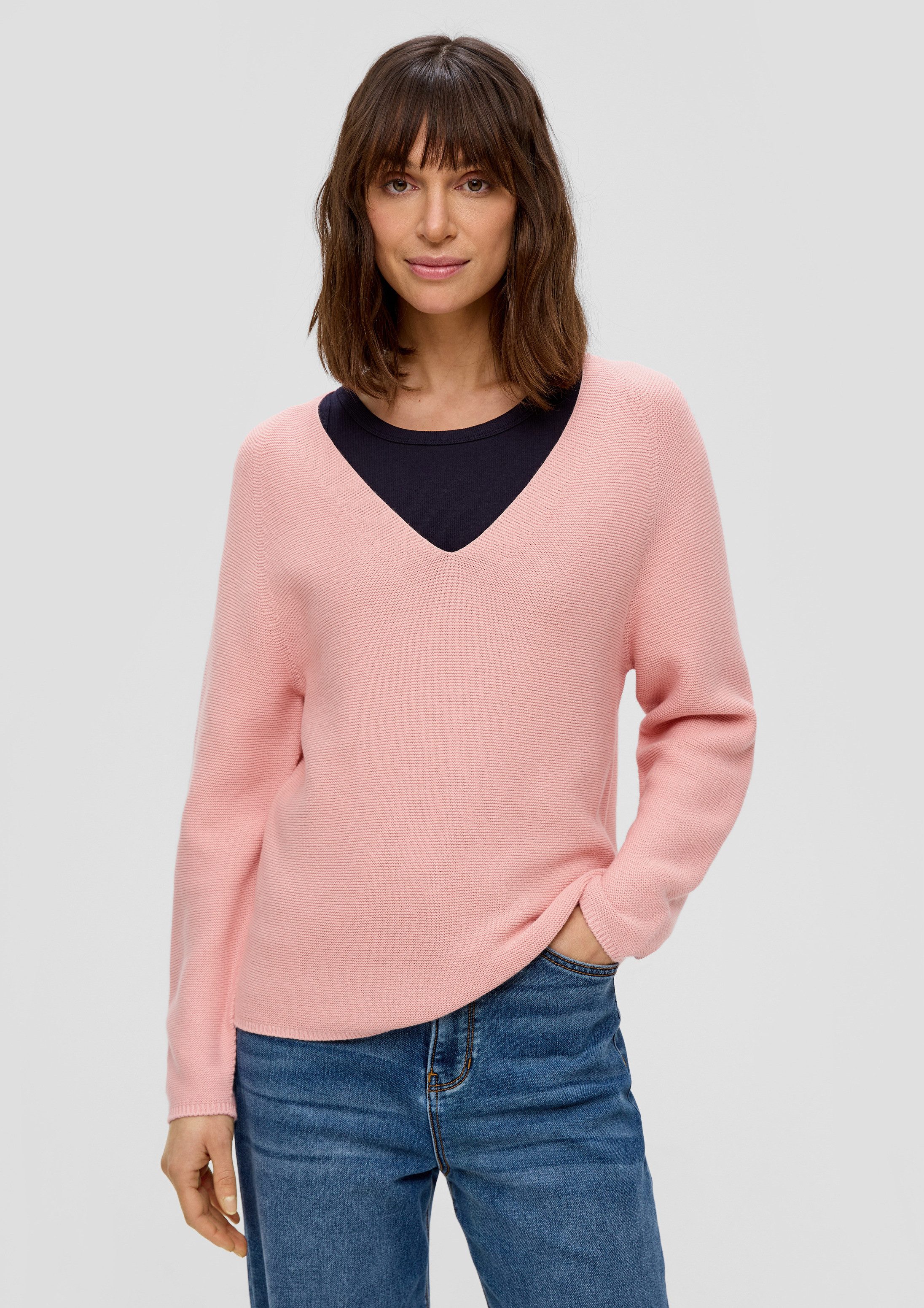 Longpullover Strickpullover