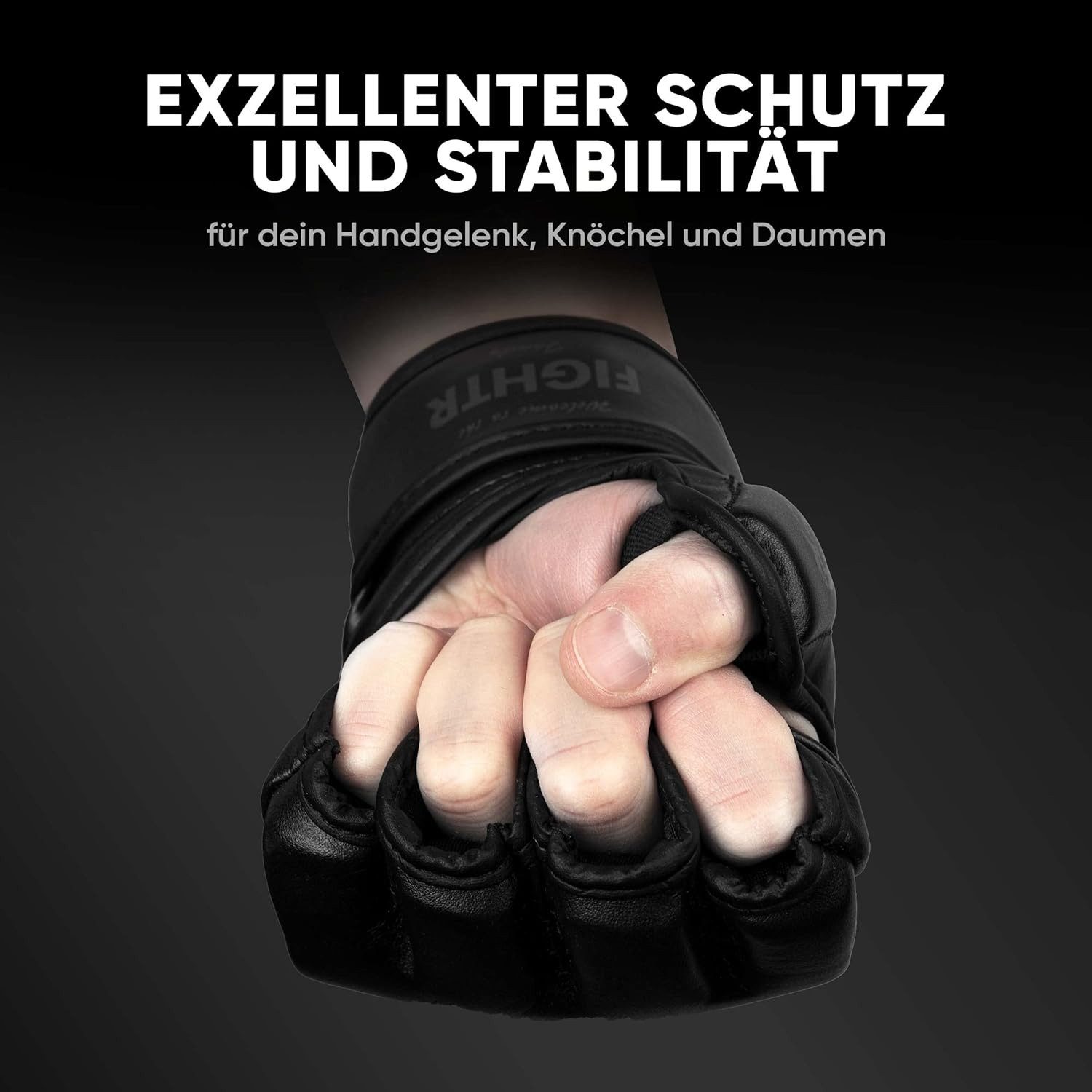 FIGHTR MMA-Handschuhe aus Kunstleder – leicht & flexibel für Mixed Martial Arts Training