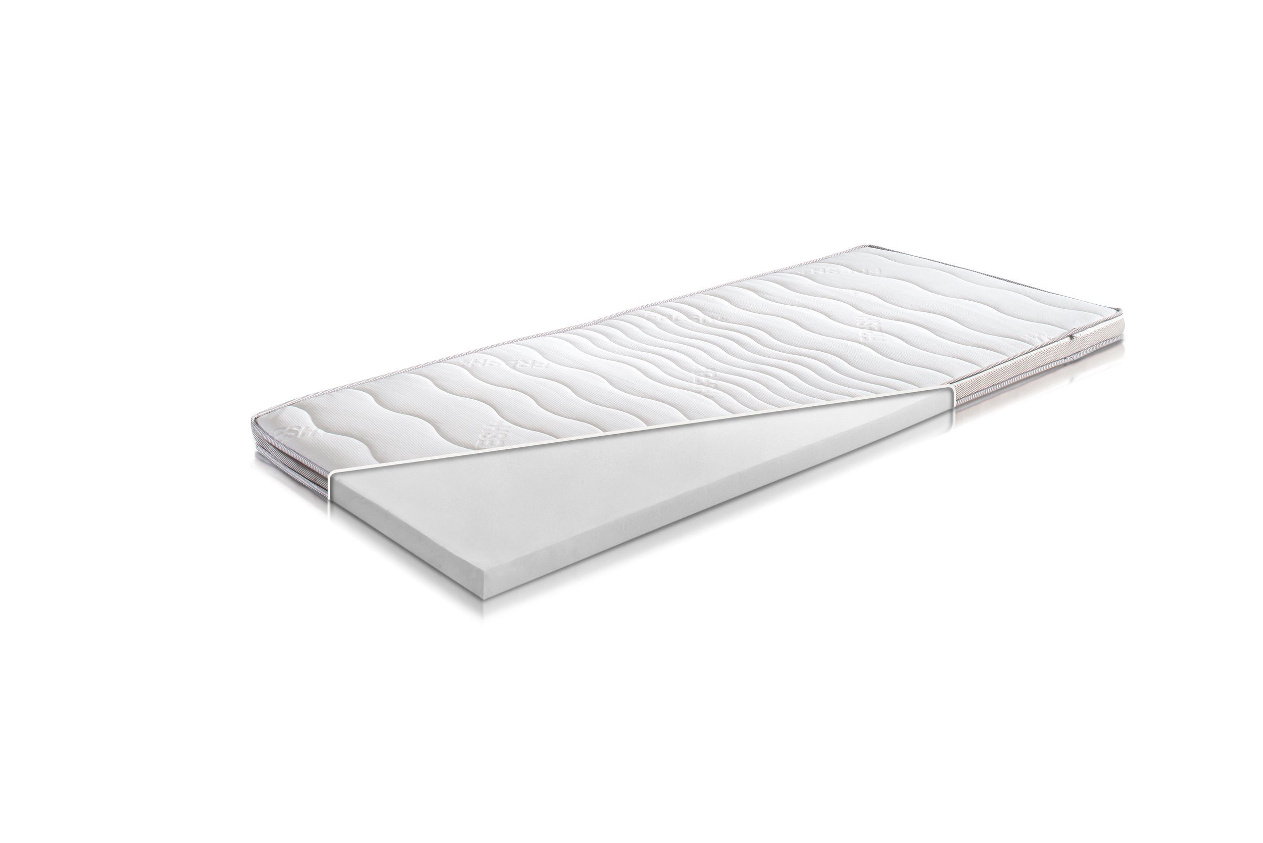 MeineMatratze24, Topper Kaltschaum Split-Topper H2 H3 Matratzenauflage 160x günstig online kaufen