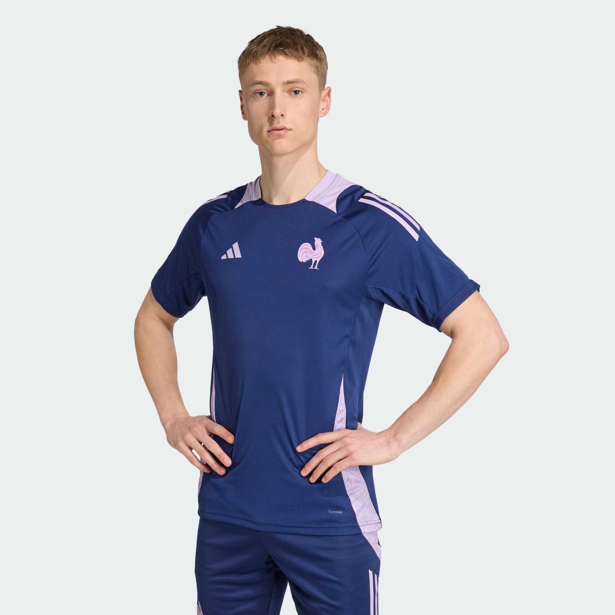 adidas Performance Rugbytrikot FRANKREICH PERFORMANCE T-SHIRT (1-tlg)