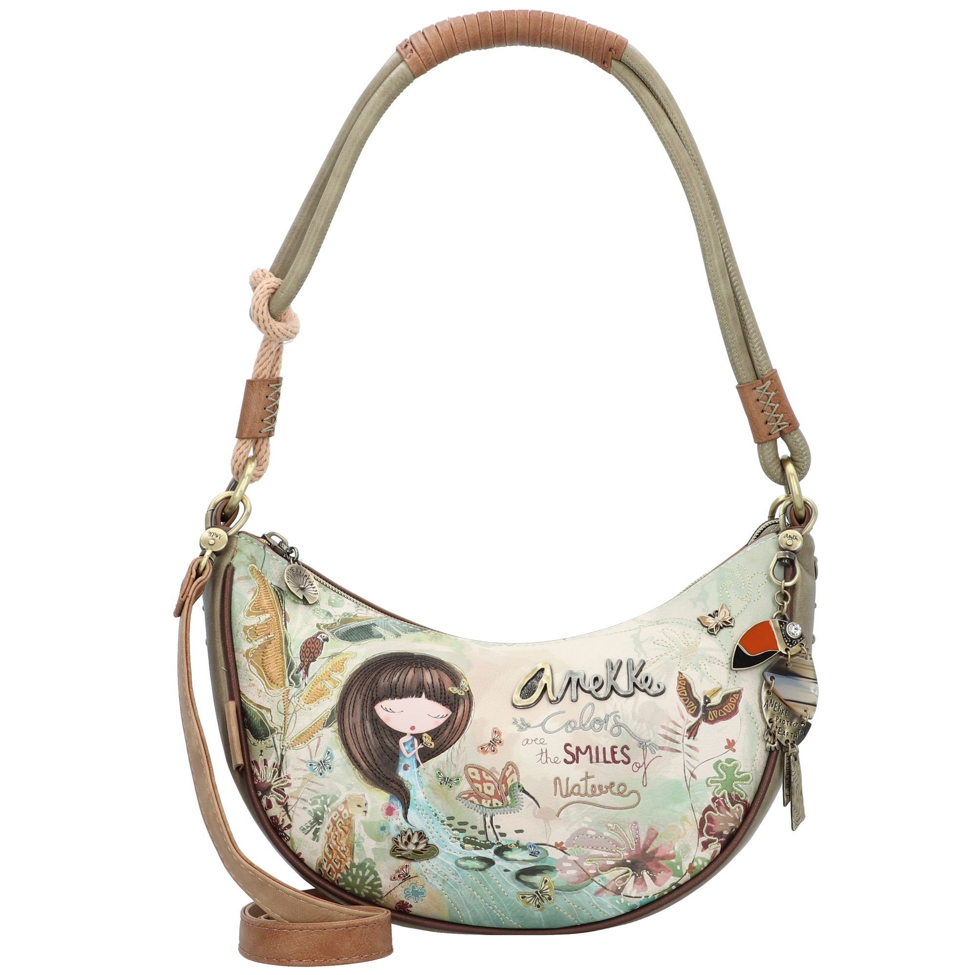 Anekke Schultertasche Amazonia, Polyurethan günstig online kaufen