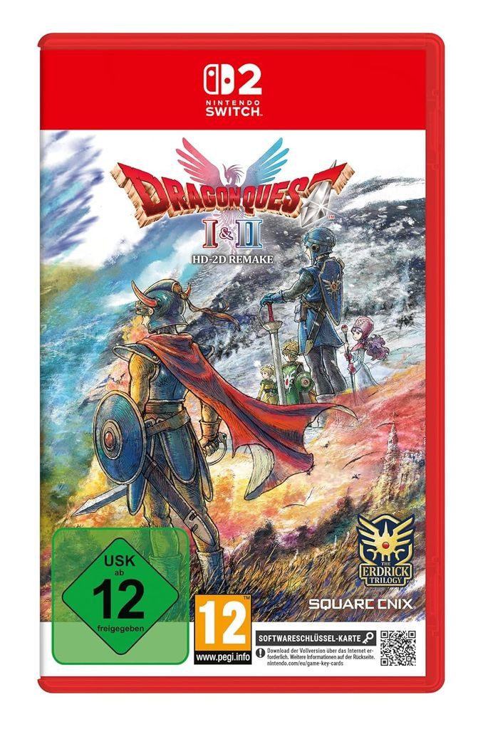 Dragon Quest I & II HD-2D Remake Nintendo Switch 2