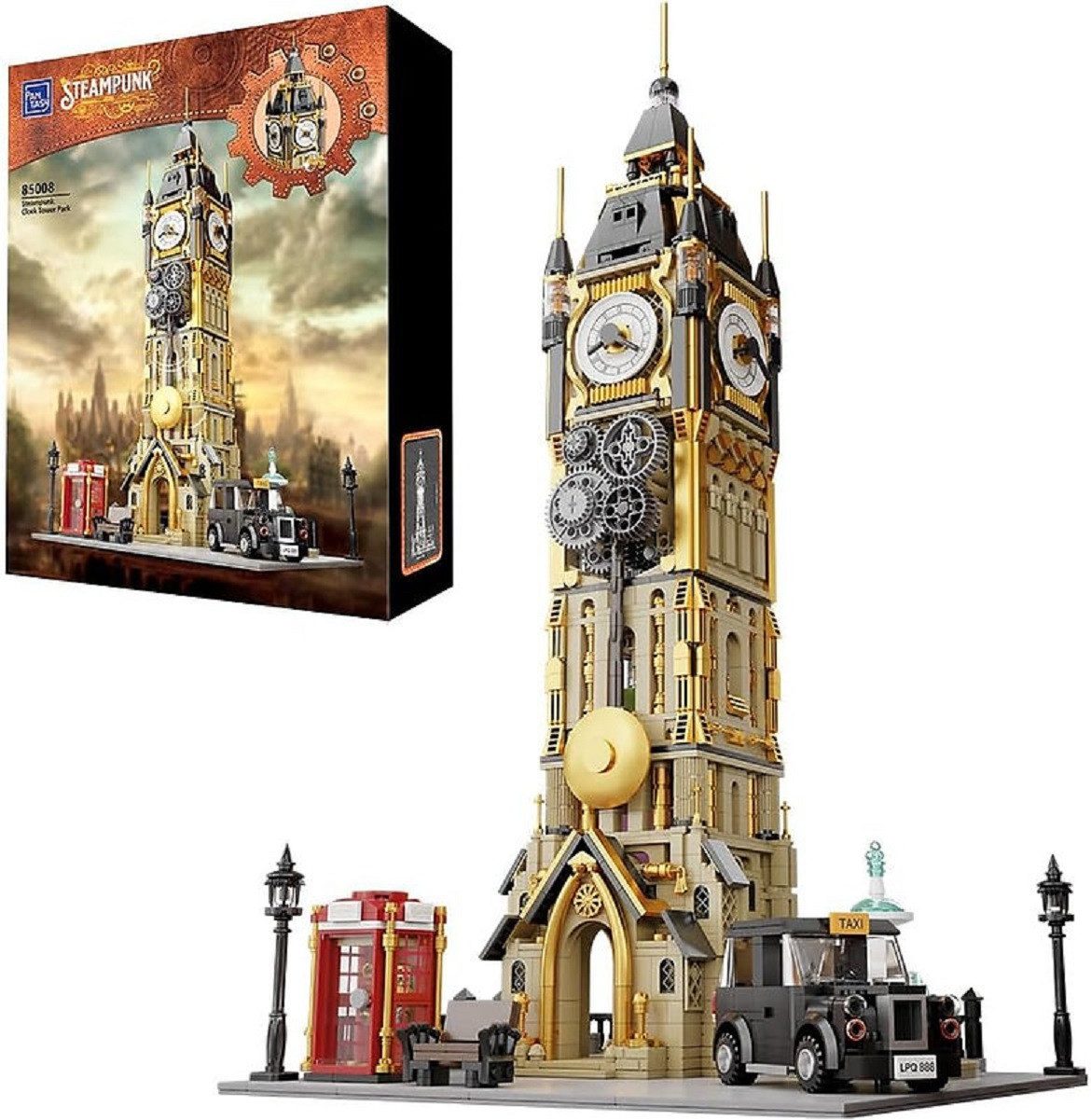 Pantasy Pantasy 85008 Big Ben Uhrenturm 2.460 Teile Konstruktions-Spielset, (2460 St)