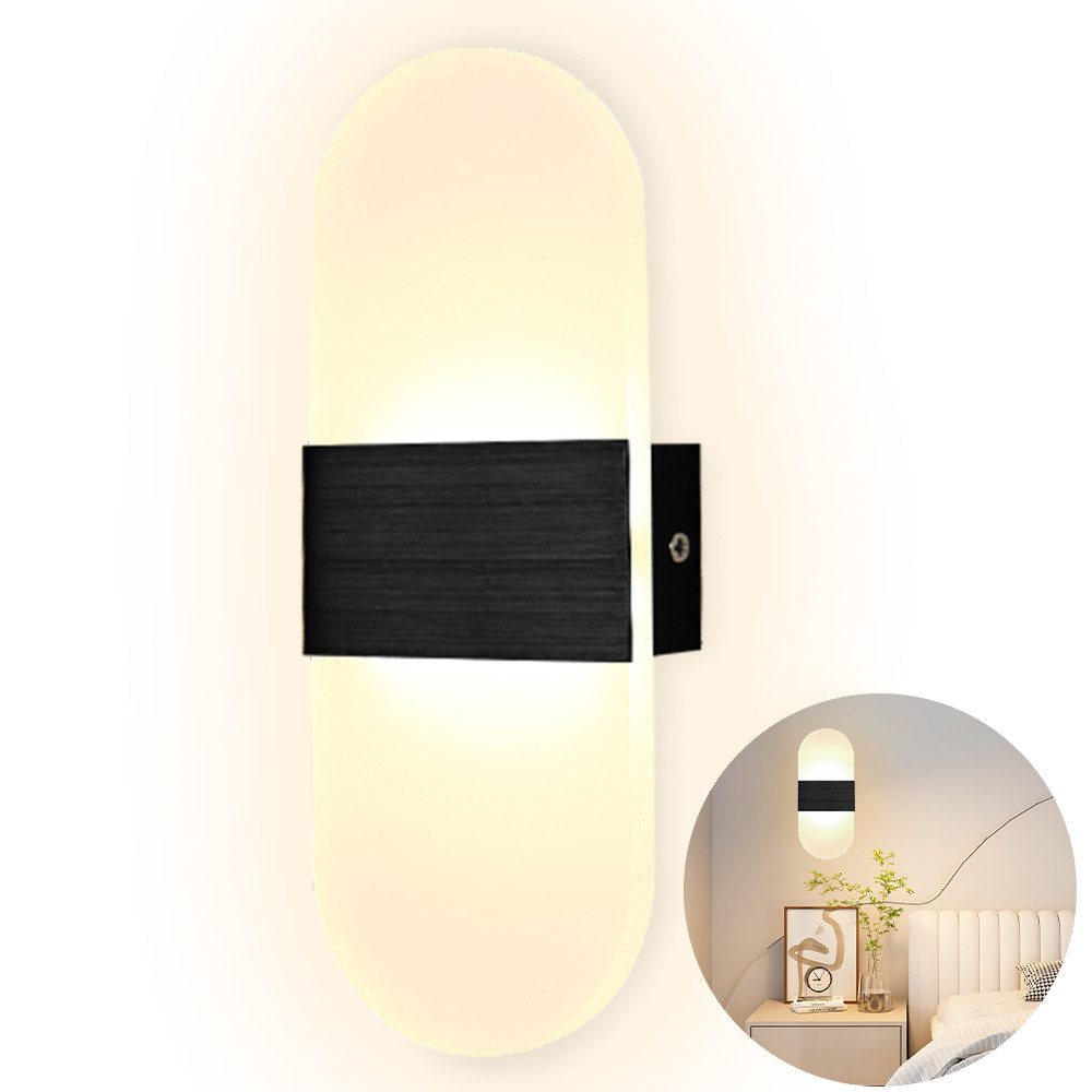 ZEUOPQ Wandleuchte Wandleuchte Acryl LED-Wandleuchte runden günstig online kaufen