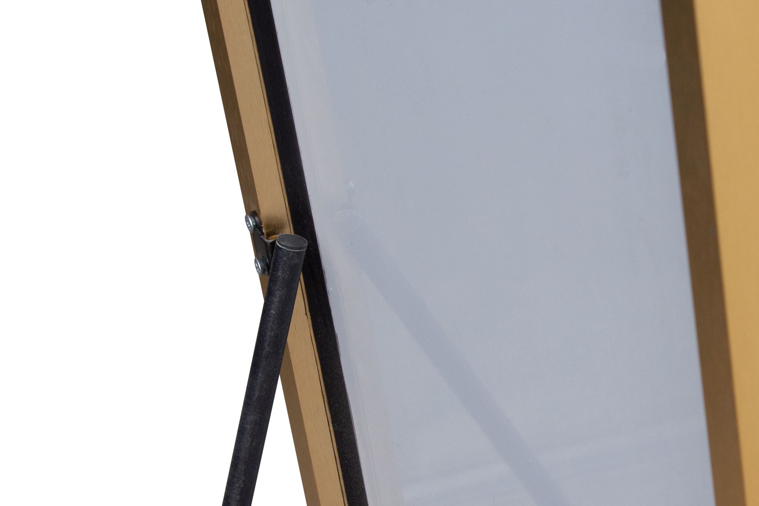LC Home Spiegel Wandspiegel 140x40cm modernes Aluminiumgestell Stand&Ganzkörperspiegel – Bild 5 von 5