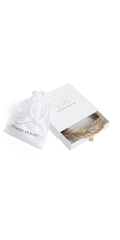 Infinity Braids Kunsthaar-Extension Infinity Braids Fishtail Braid Jolie Satin Caramel