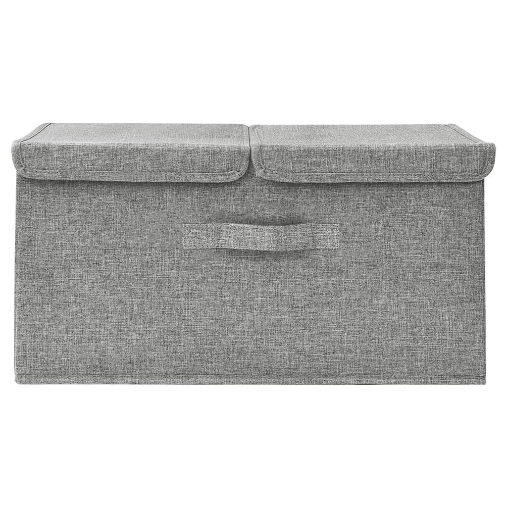 vidaXL Aufbewahrungsbox Aufbewahrungsbox Stoff 50x30x25 cm günstig online kaufen