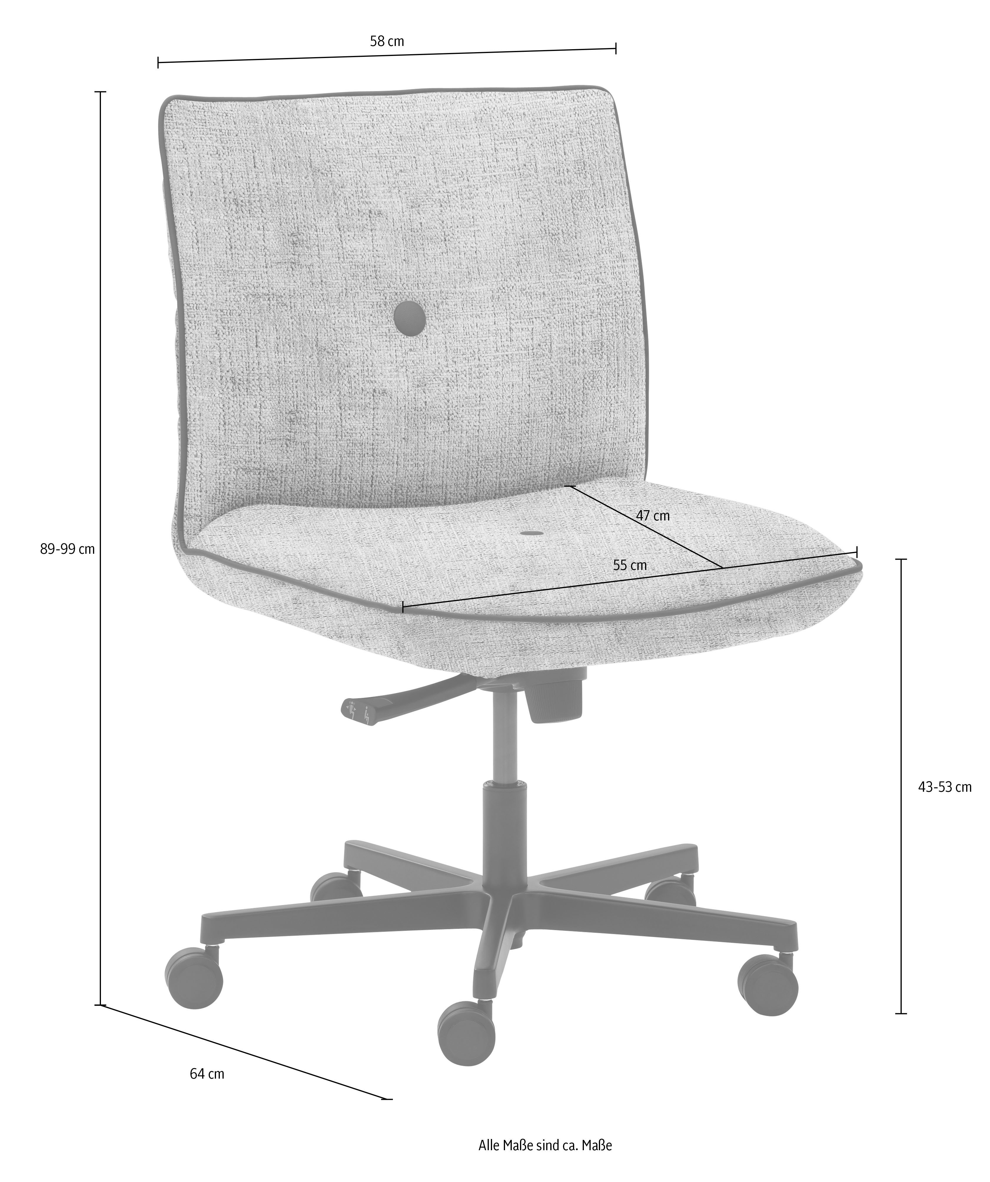 Mayer Sitzmöbel Drehstuhl myCOSYWORXX Homeoffice Sessel (1 St), besonders bequem gepolstert