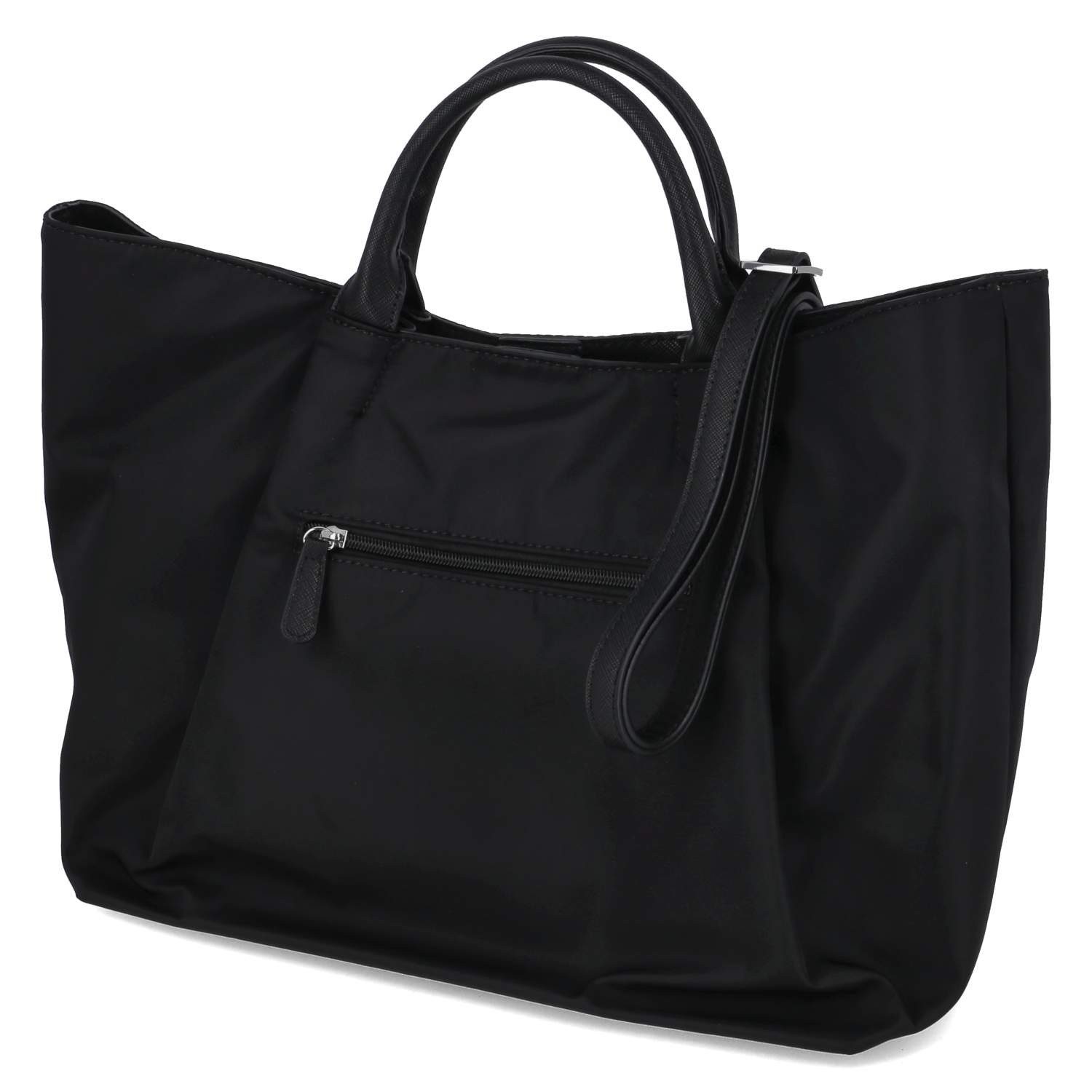 L. CREDI Handtasche L.Credi 1006529/200 Damen Shopper Textil & Synthetik black