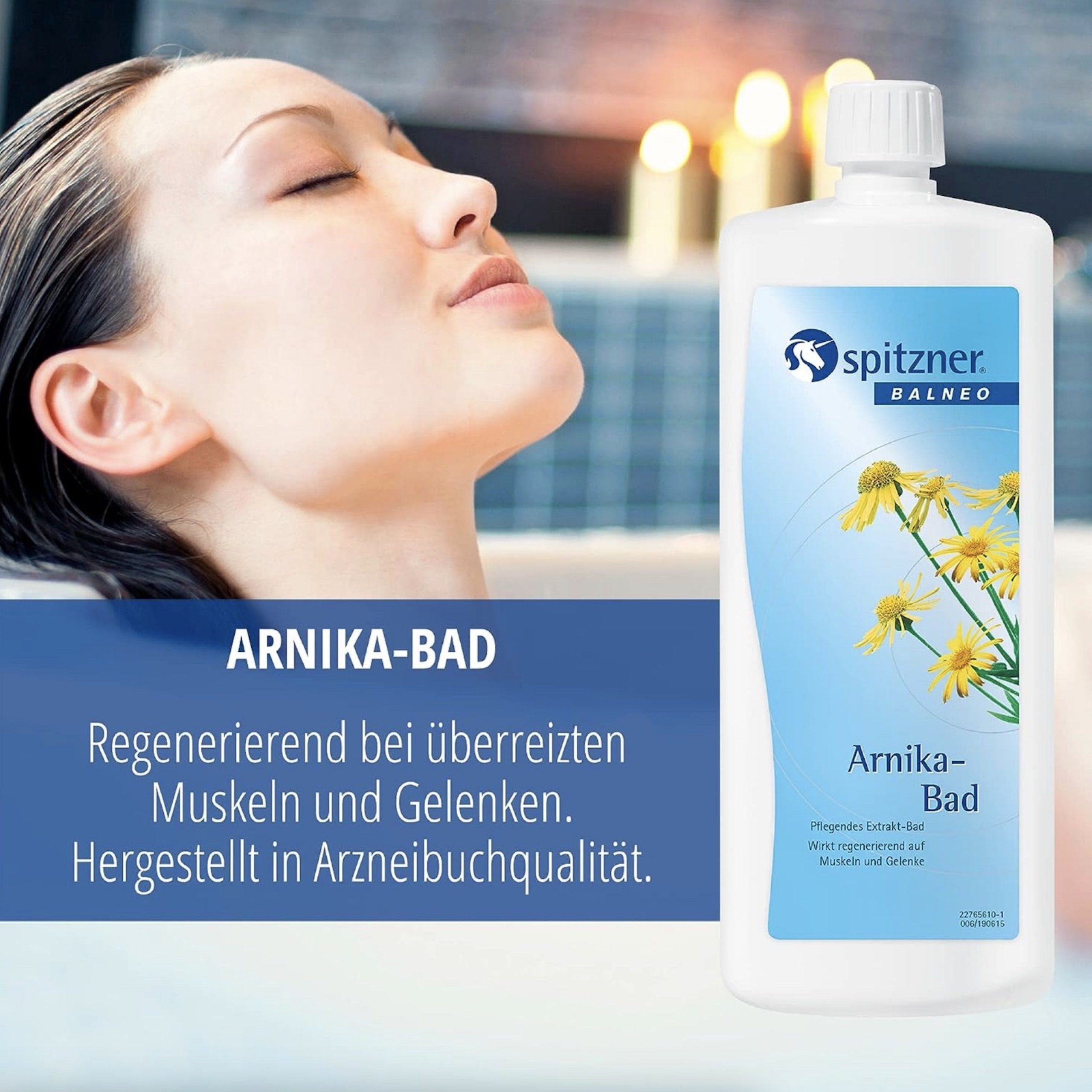 Spitzner Badezusatz Spitzner Arnika Bad 1 Liter Gesundheitsfördernder Badezusatz mit