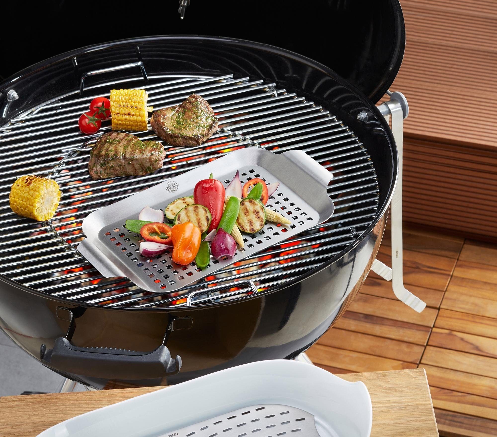 GEFU Grillpfanne BBQ, Edelstahl (1-tlg)