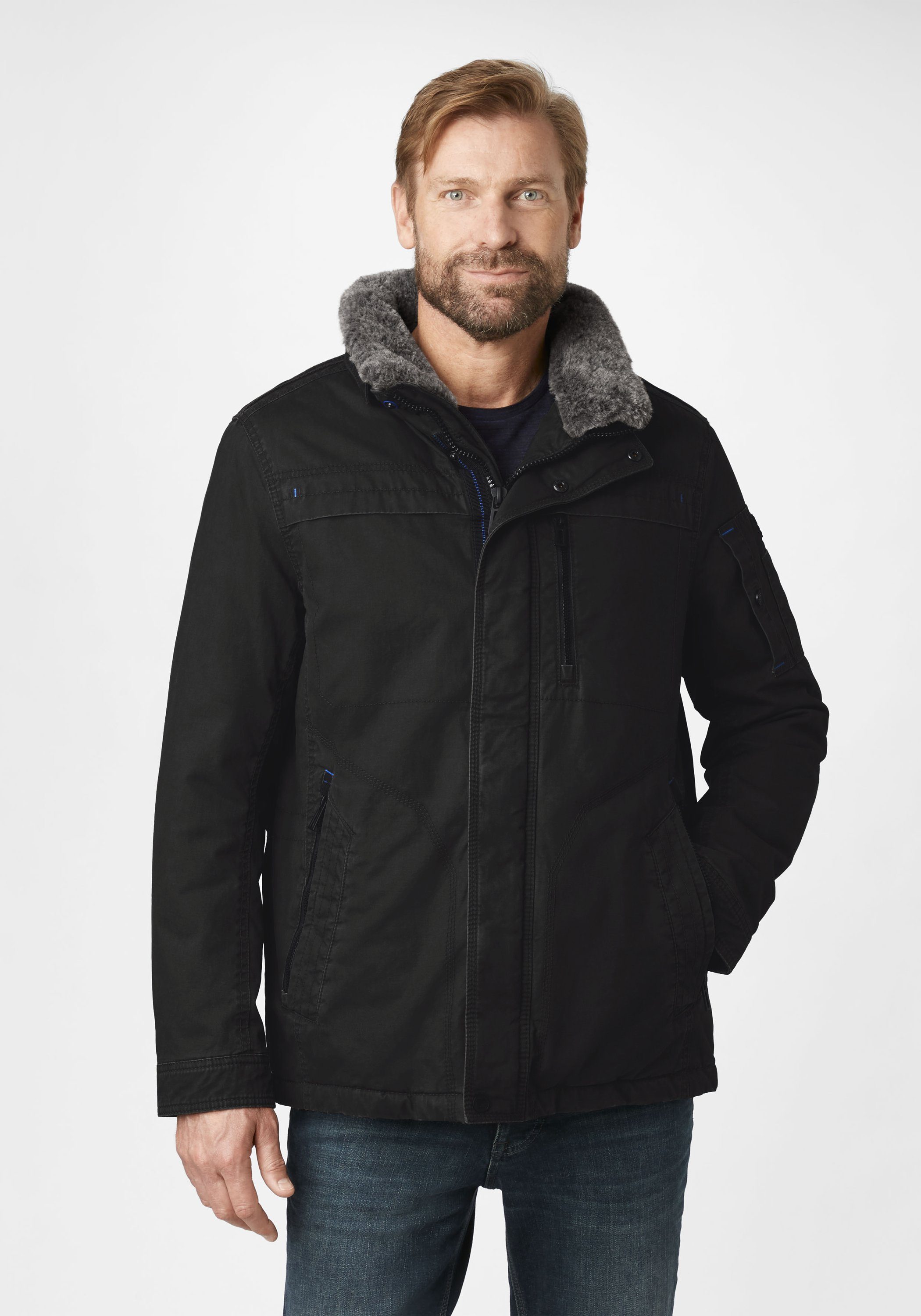 Redpoint Winterjacke KEV Regular-Fit Baumwolljacke