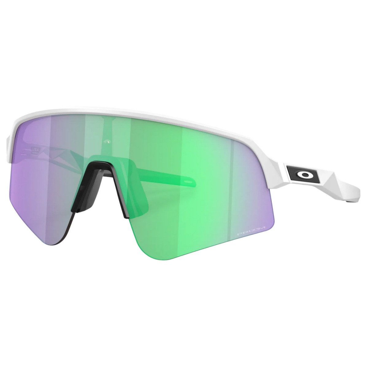 Oakley Sonnenbrille Sutro Lite Sweep (Glasfarbe: Prizm road jade) matt weiss 946504