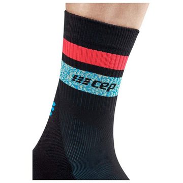 CEP Funktionssocken Damen Laufsocken Miami Vibes 80´s Compression Socks