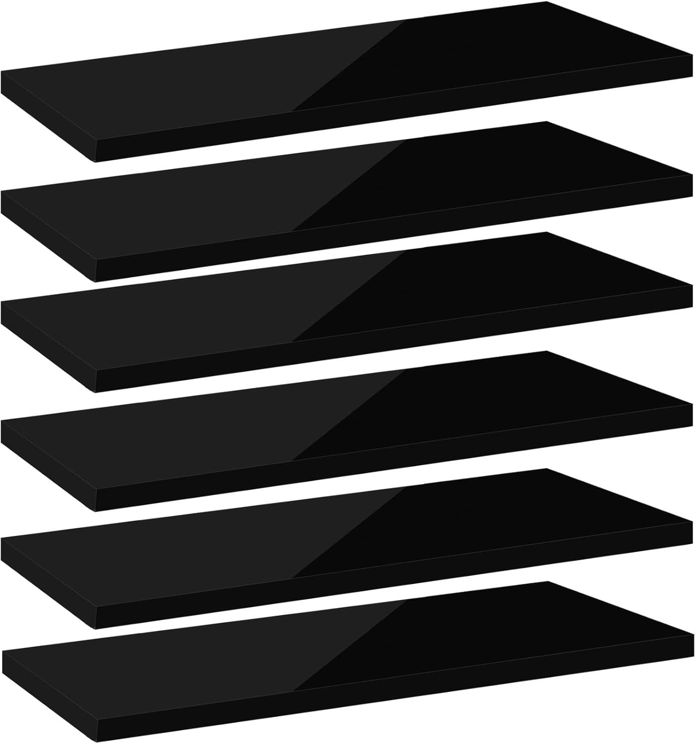 Woltu Wandregal, 6-tlg., Schweberegal Regal Wanddeko aus MDF günstig online kaufen