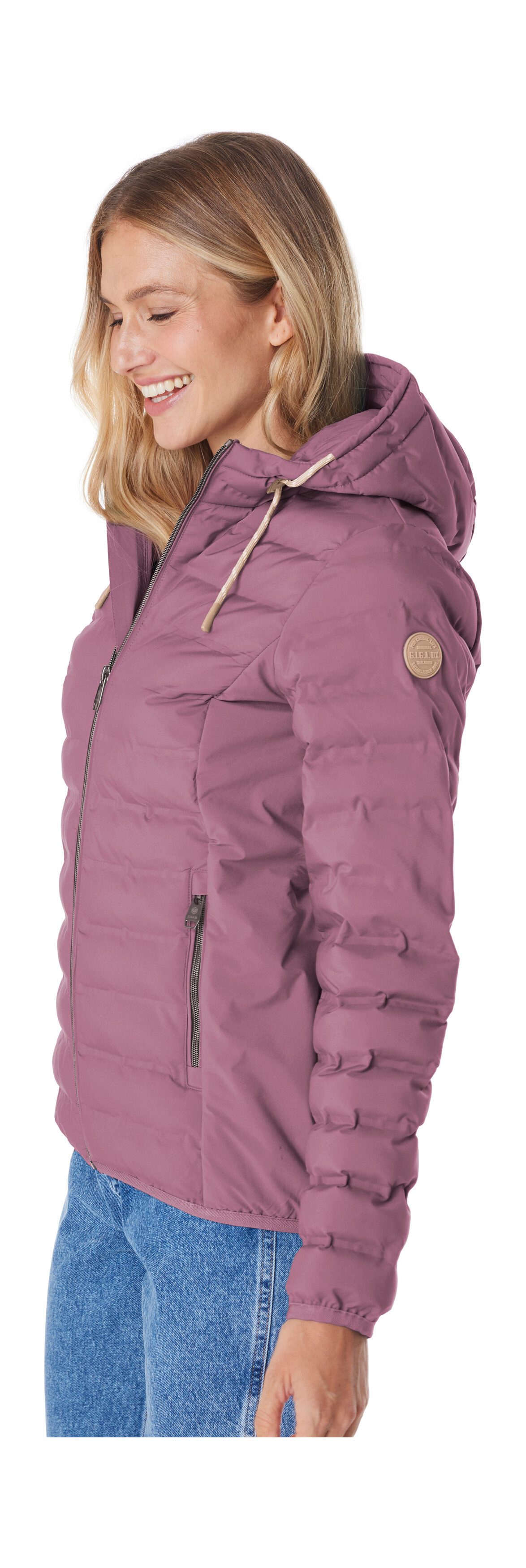 G.I.G.A. DX by killtec Steppjacke Damen Steppjacke OOGW 1 Leichte Steppjacke, wasserabweisend, weitenregulierbare Kapuze