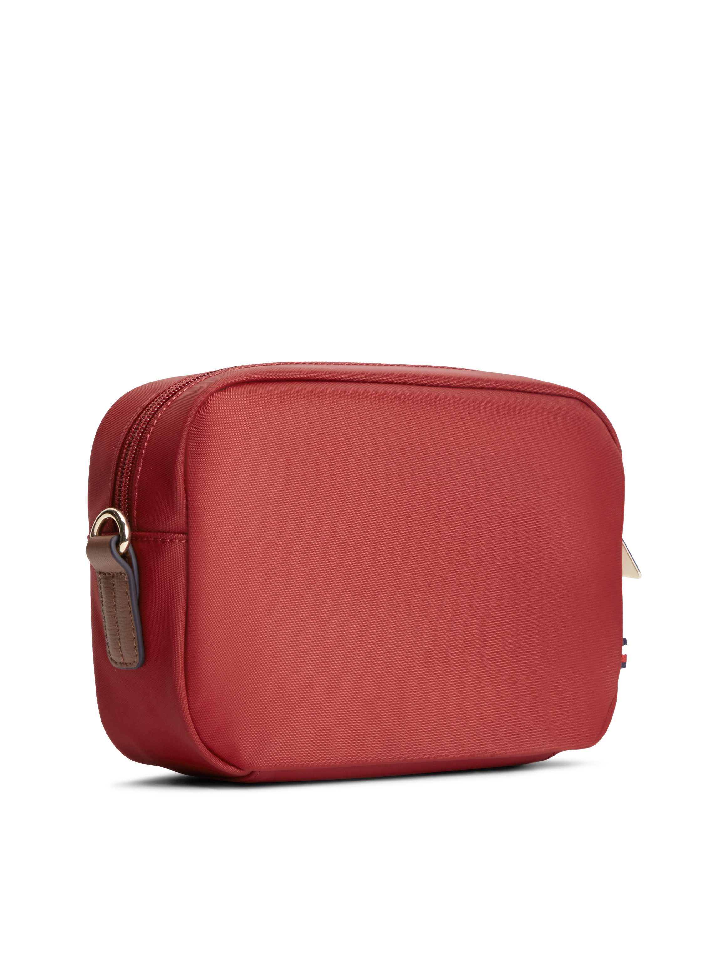 Tommy Hilfiger Mini Bag POPETTE CAMERA BAG, Damen Umhängetasche, Schultertasche mit TH-Schmuckelement