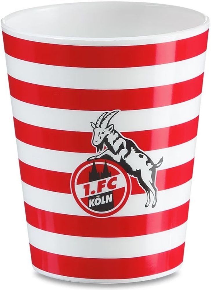 1. FC Köln Becher Zahnputzbecher Ringel