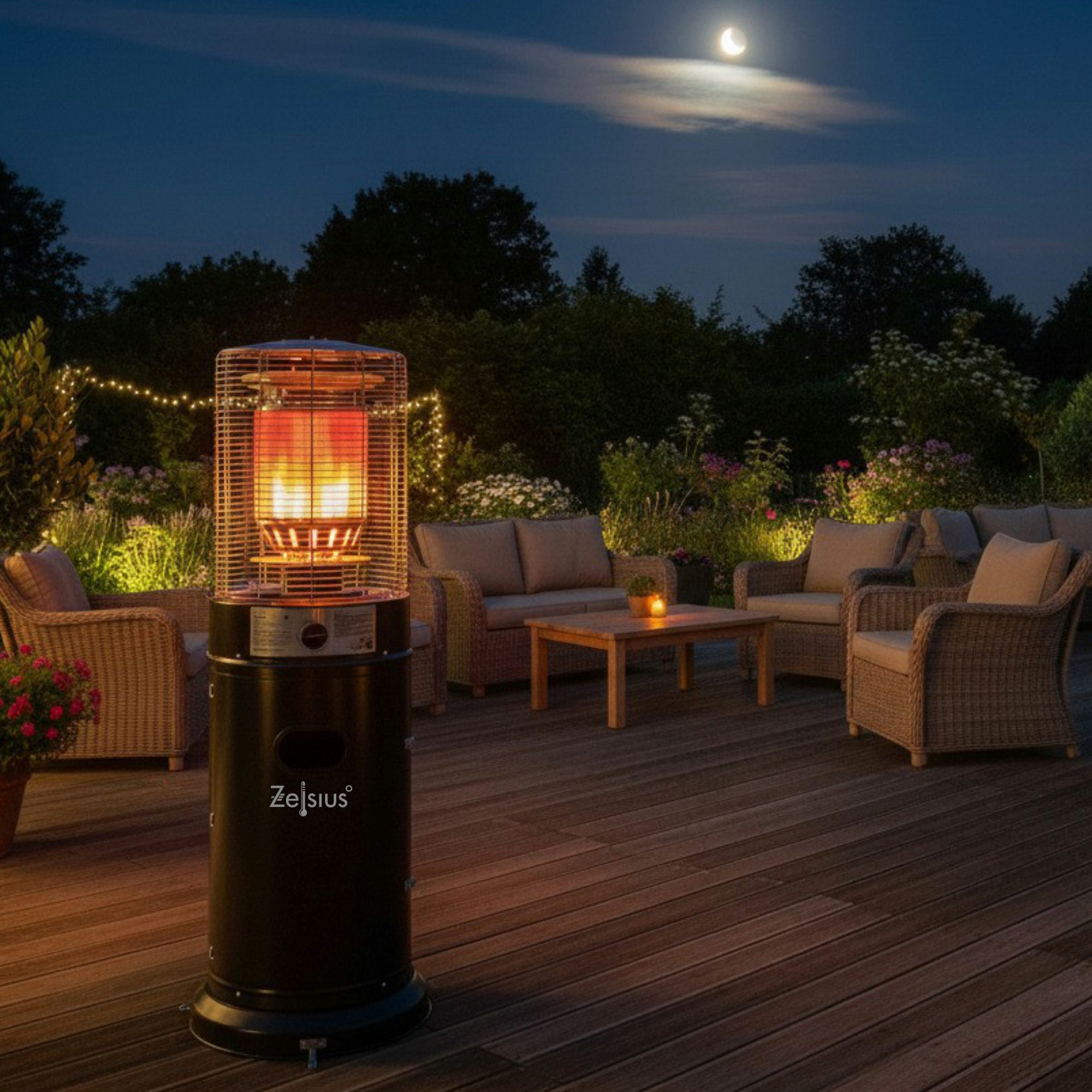 Zelsius Terrassenstrahler Gas Heizstrahler "Zermatt", 11 günstig online kaufen