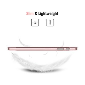 Fintie Tablet-Hülle für Samsung Galaxy Tab A 10,1 Zoll SM-T510/T515 2019 Tablet, Ultradünn Schutzhülle mit transparenter Rückseite Abdeckung