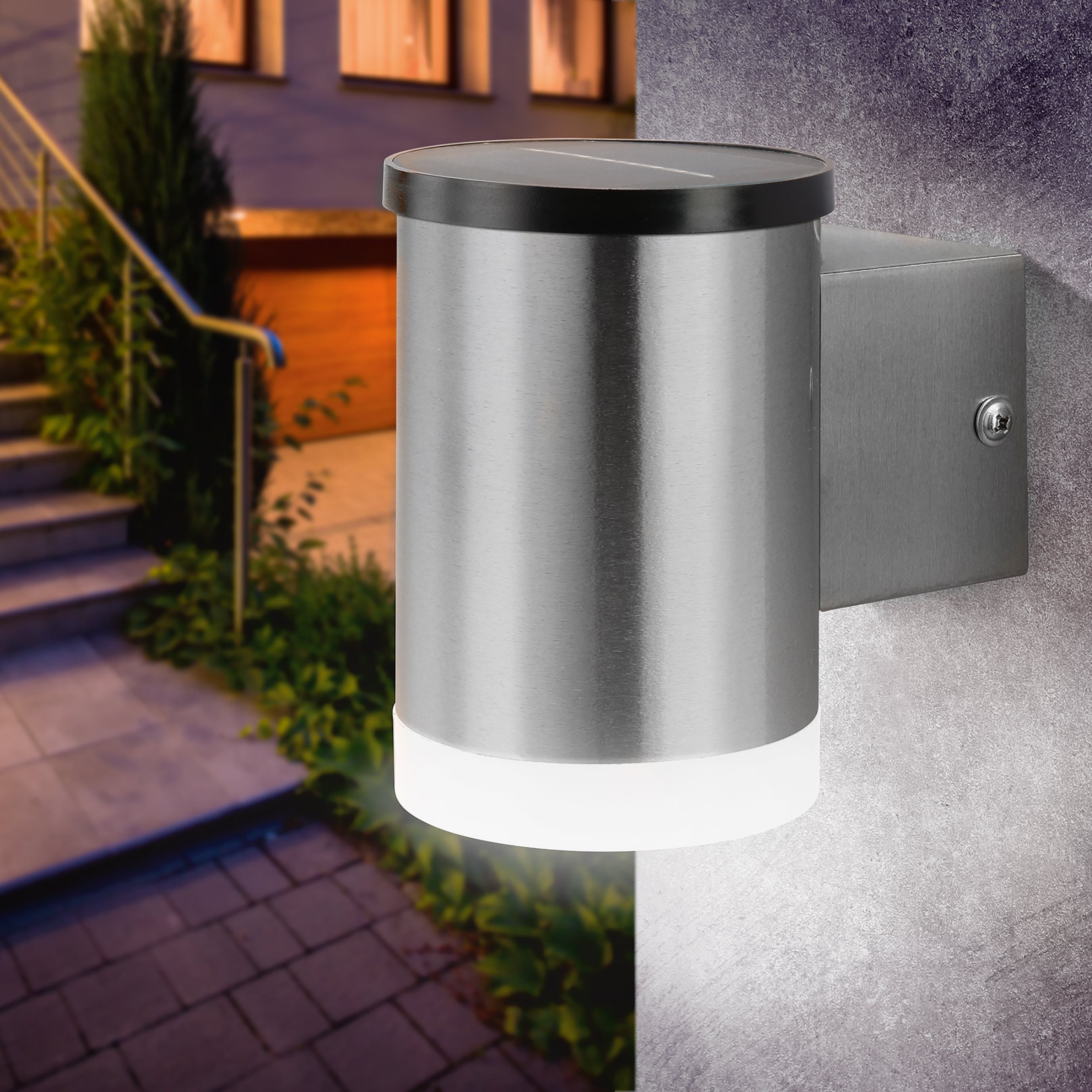esotec Hausnummer *Solar Wandleuchte "Nadja"