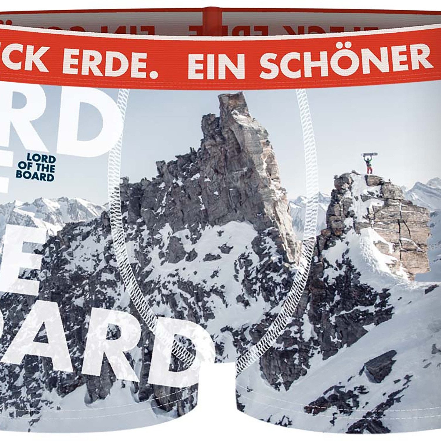 EIN SCHÖNER FLECK ERDE Funktionsshorts Unterhose M LORD OF THE BOARD BOXER