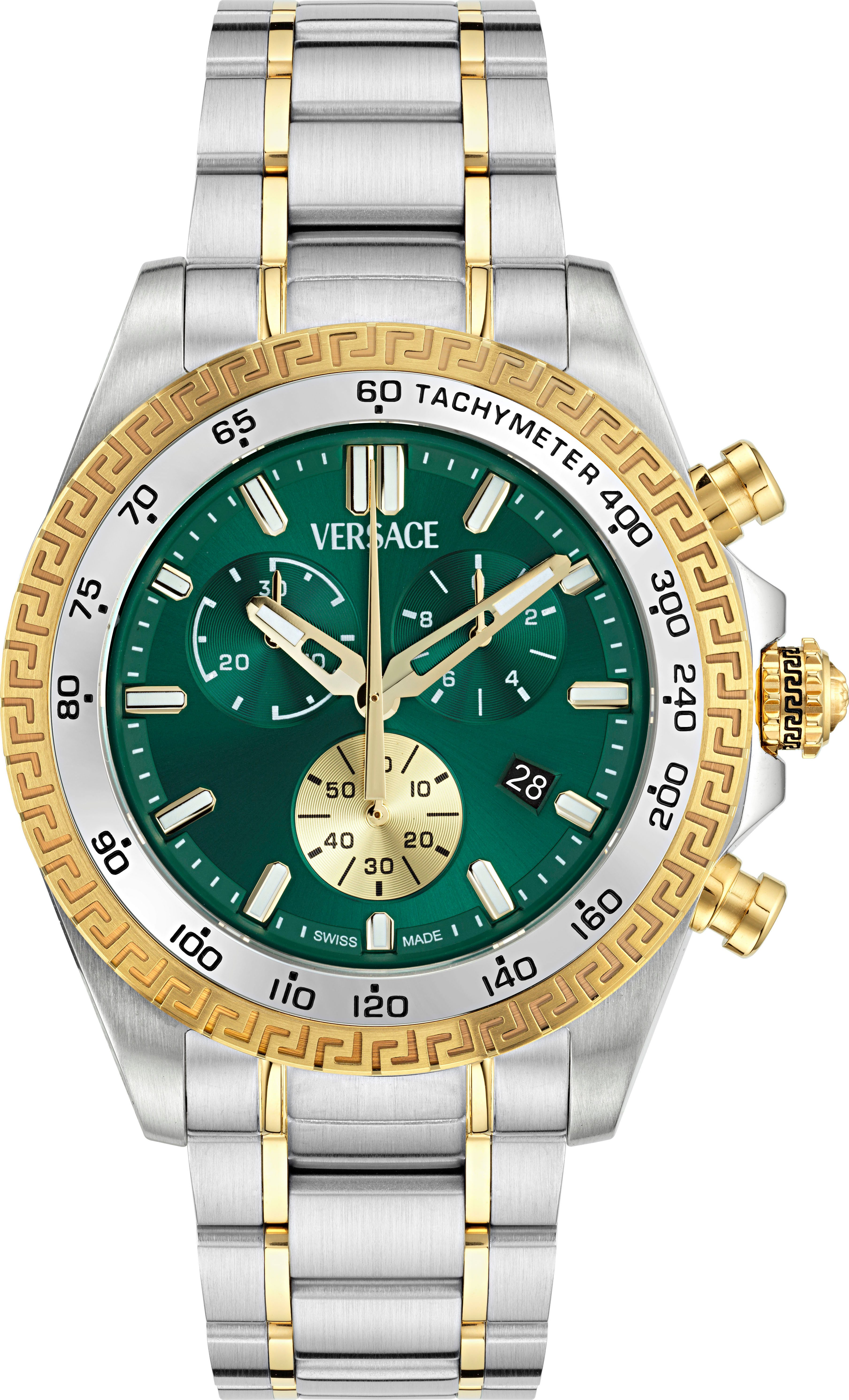Versace Chronograph VERSACE CHRONO X VE9K00424, Quarzuhr, Armbanduhr, Herre günstig online kaufen