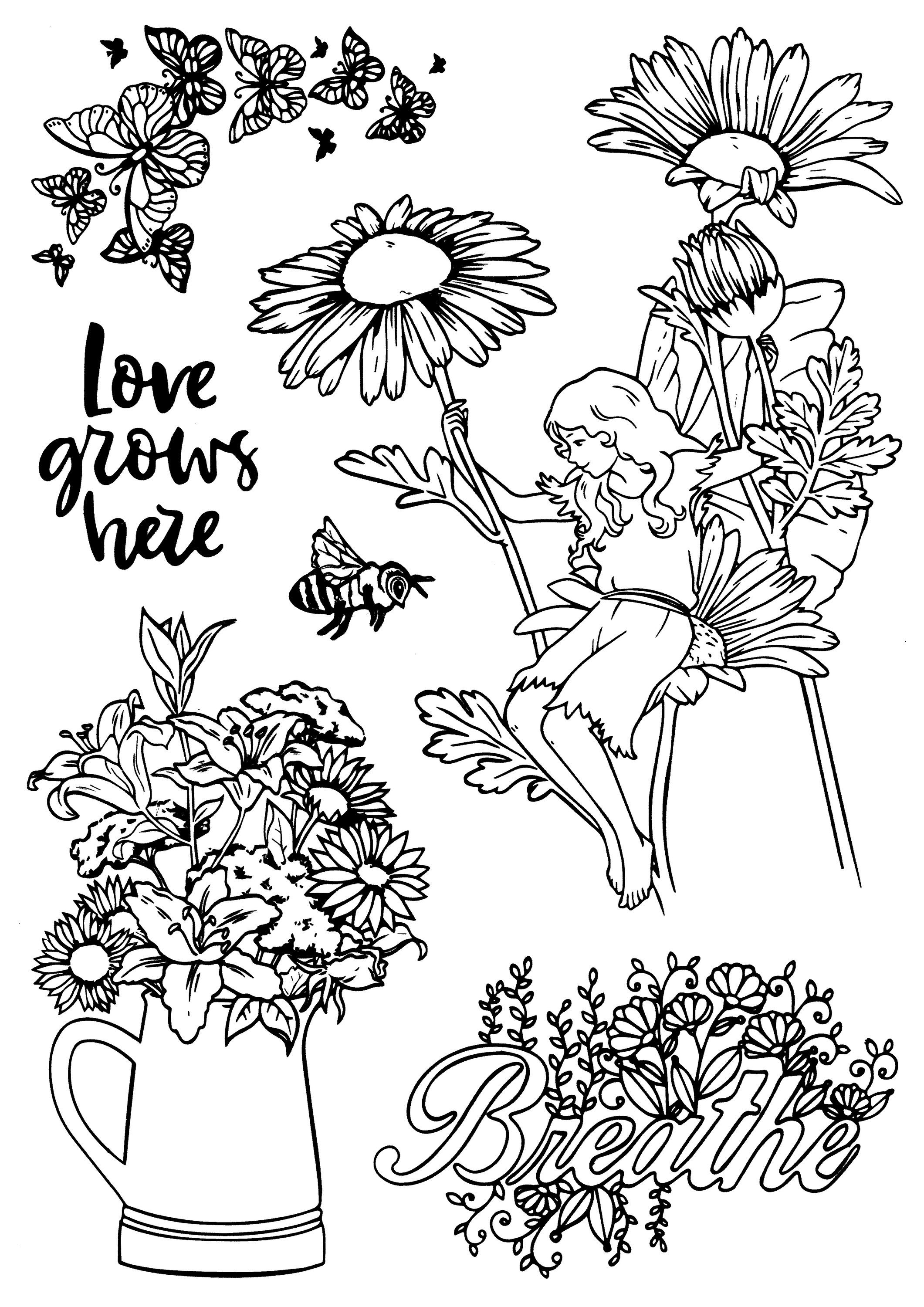 Stempel Enchanted Land, Flower Fairy