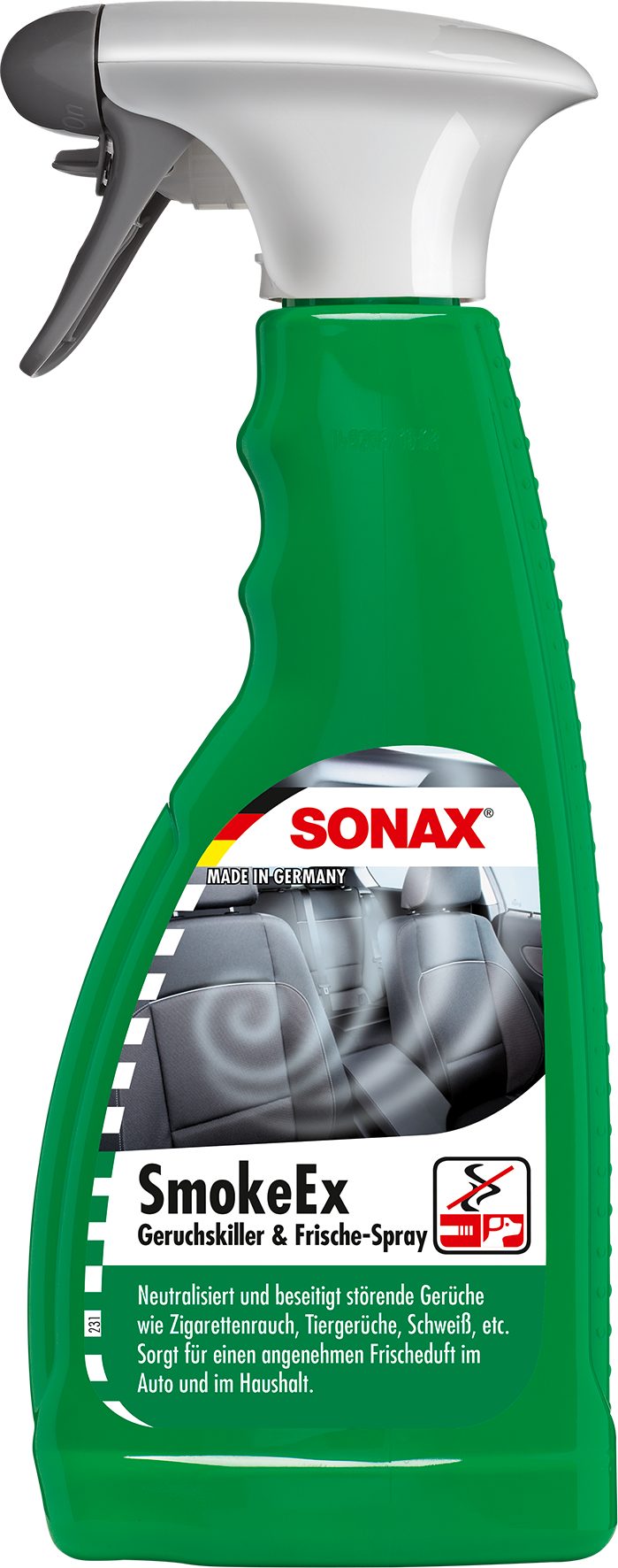 Sonax SONAX SmokeEx Geruchskiller & Frische-Spray 500 ml Auto-Reinigungsmittel