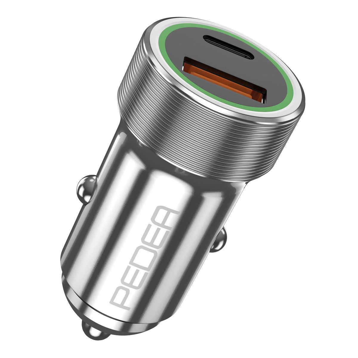 PEDEA PEDEA KFZ-Schnelladegerät "Dual" PD 20 Watt Smartphone-Ladegerät (KFZ-Lader)