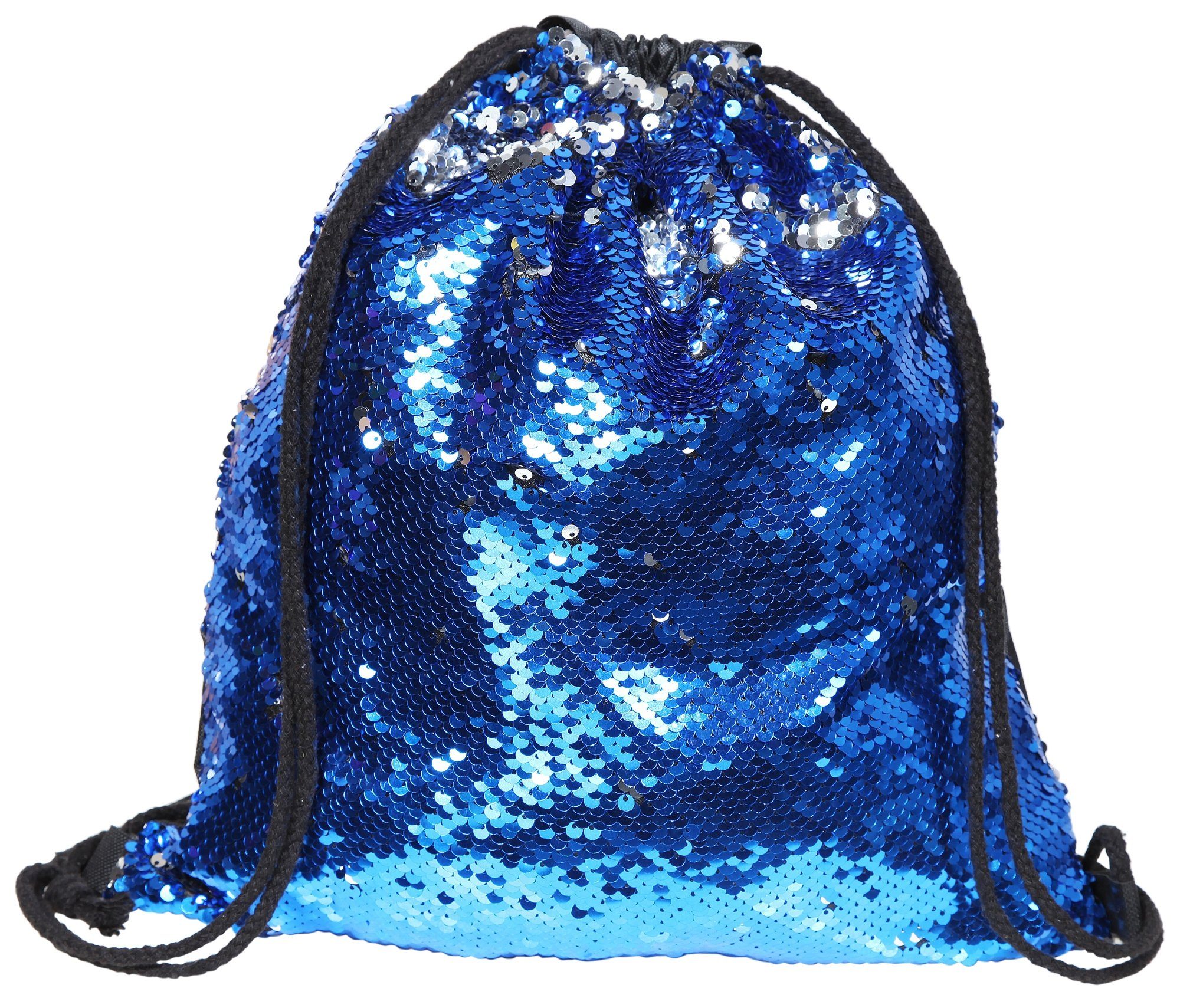 Cham Cham Turnbeutel Norma Damen Rucksack Rucksackbeutel aus Textil mit Pailetten (einzeln, Polybag)