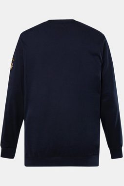 JP1880 T-Shirt Langarmshirt Bauchfit Rundhals bis 8 XL