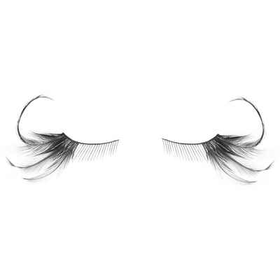 Wizardo Bandwimpern Falsche Wimpern Red Dot, Fake Lashes für einen fantastischen Look